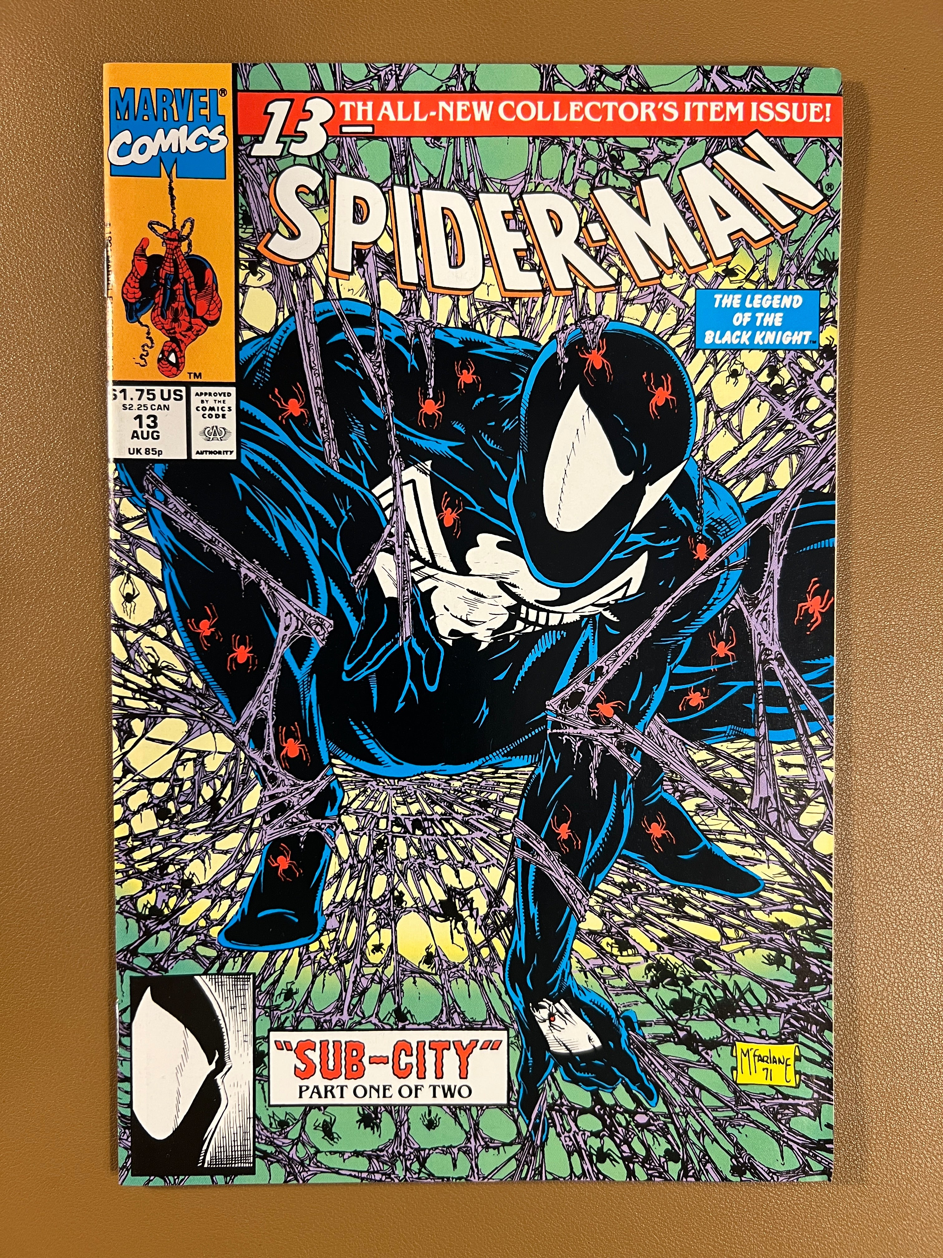 SPIDER-MAN #13 (1991) – TODD McFARLANE COVER & STORY