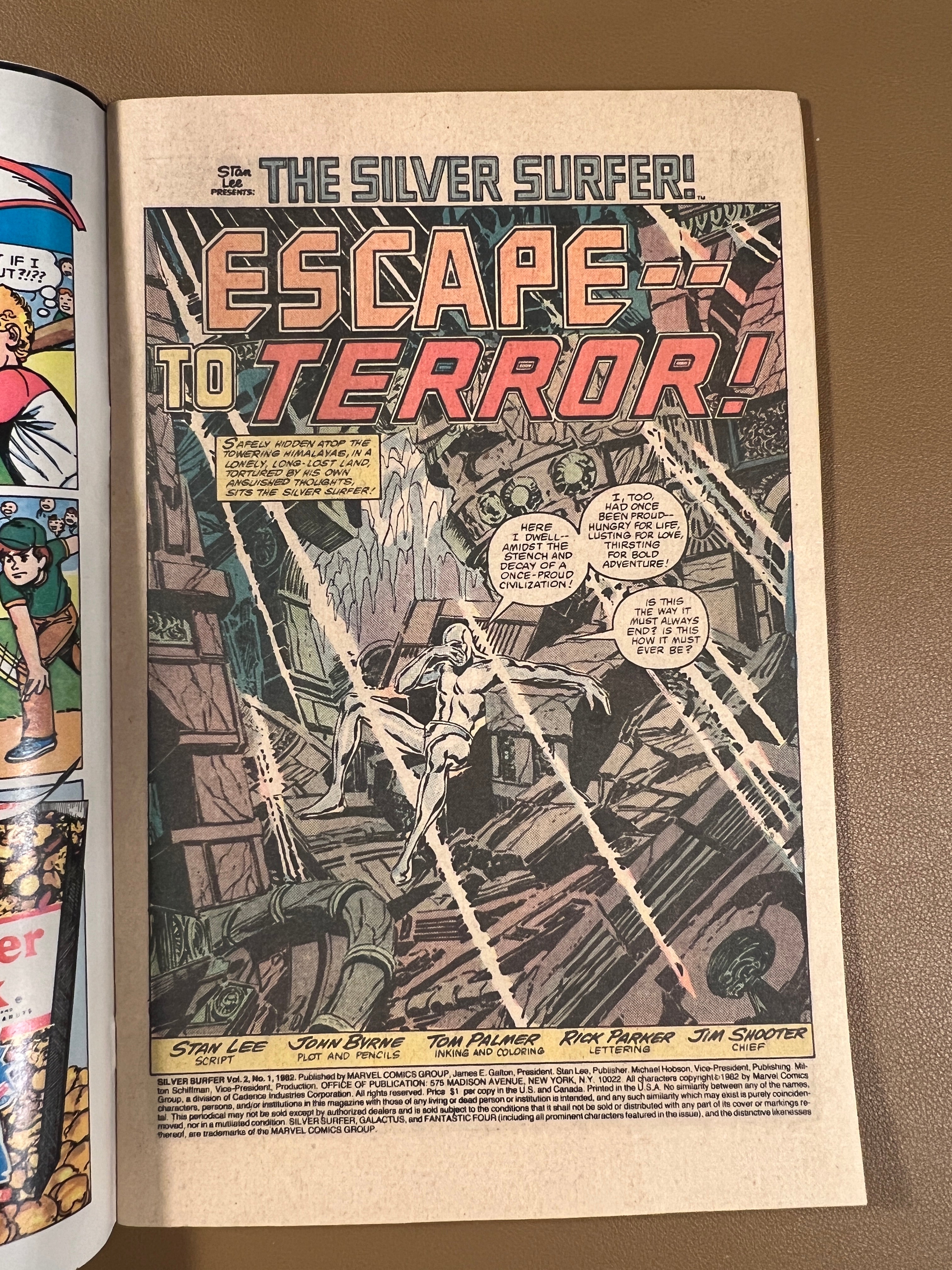 SILVER SURFER #1 (1987)