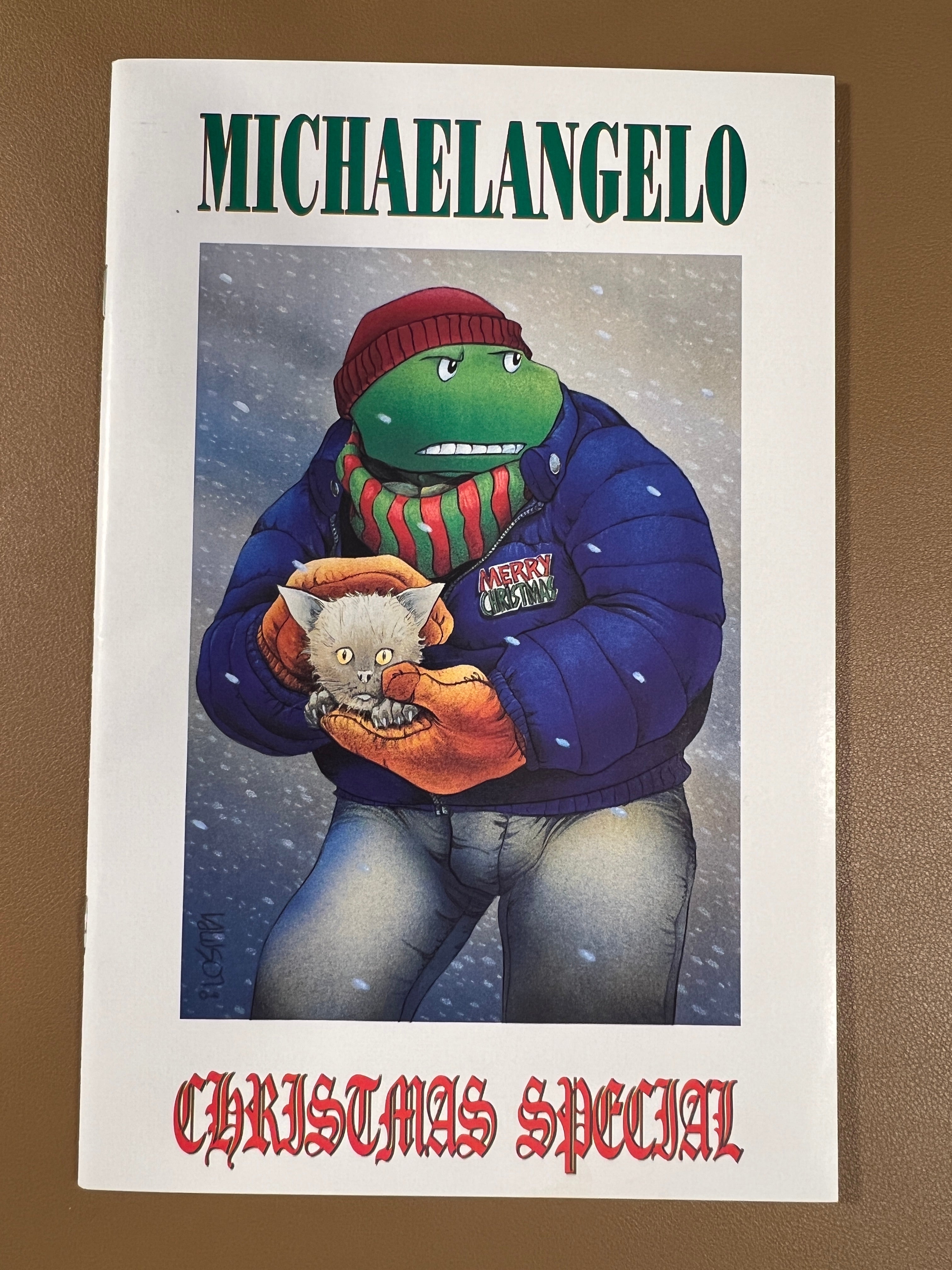 MICHELANGELO CHRISTMAS SPECIAL – TEENAGE MUTANT NINJA TURTLES