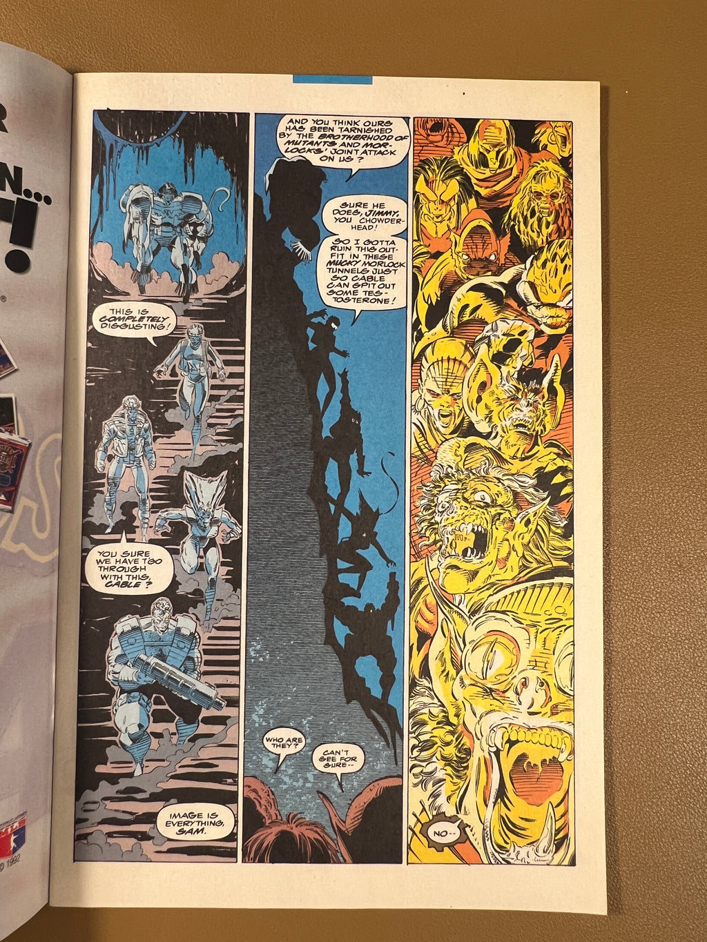 X-FORCE #11 (1992) “DOMINO REVEALED!”