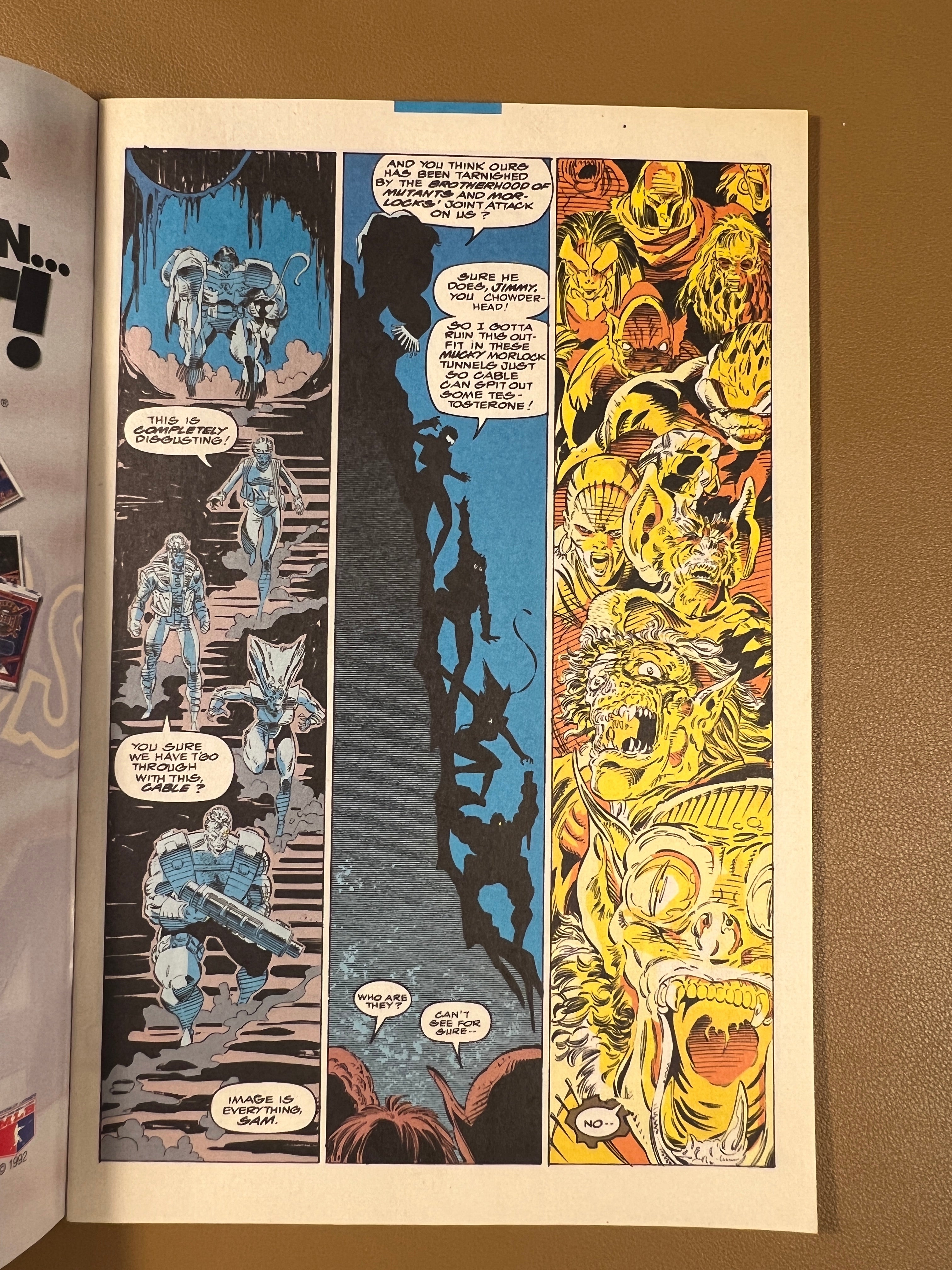 X-FORCE #11 (1992) “DOMINO REVEALED!”