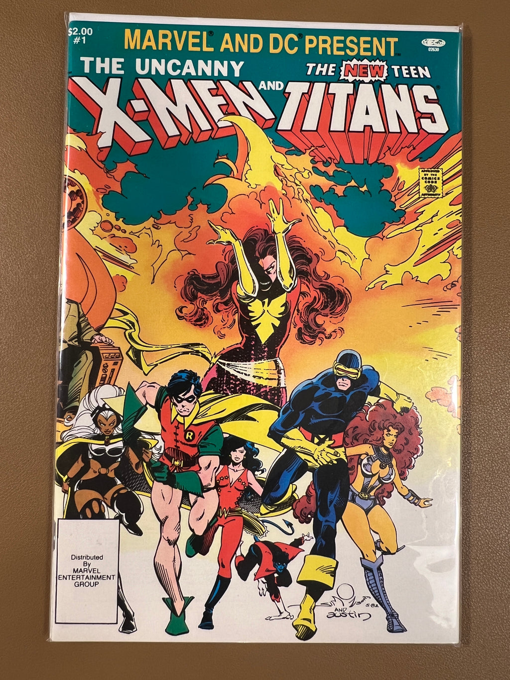 MARVEL AND DC PRESENT: THE UNCANNY X-MEN AND THE NEW TEEN TITANS #1