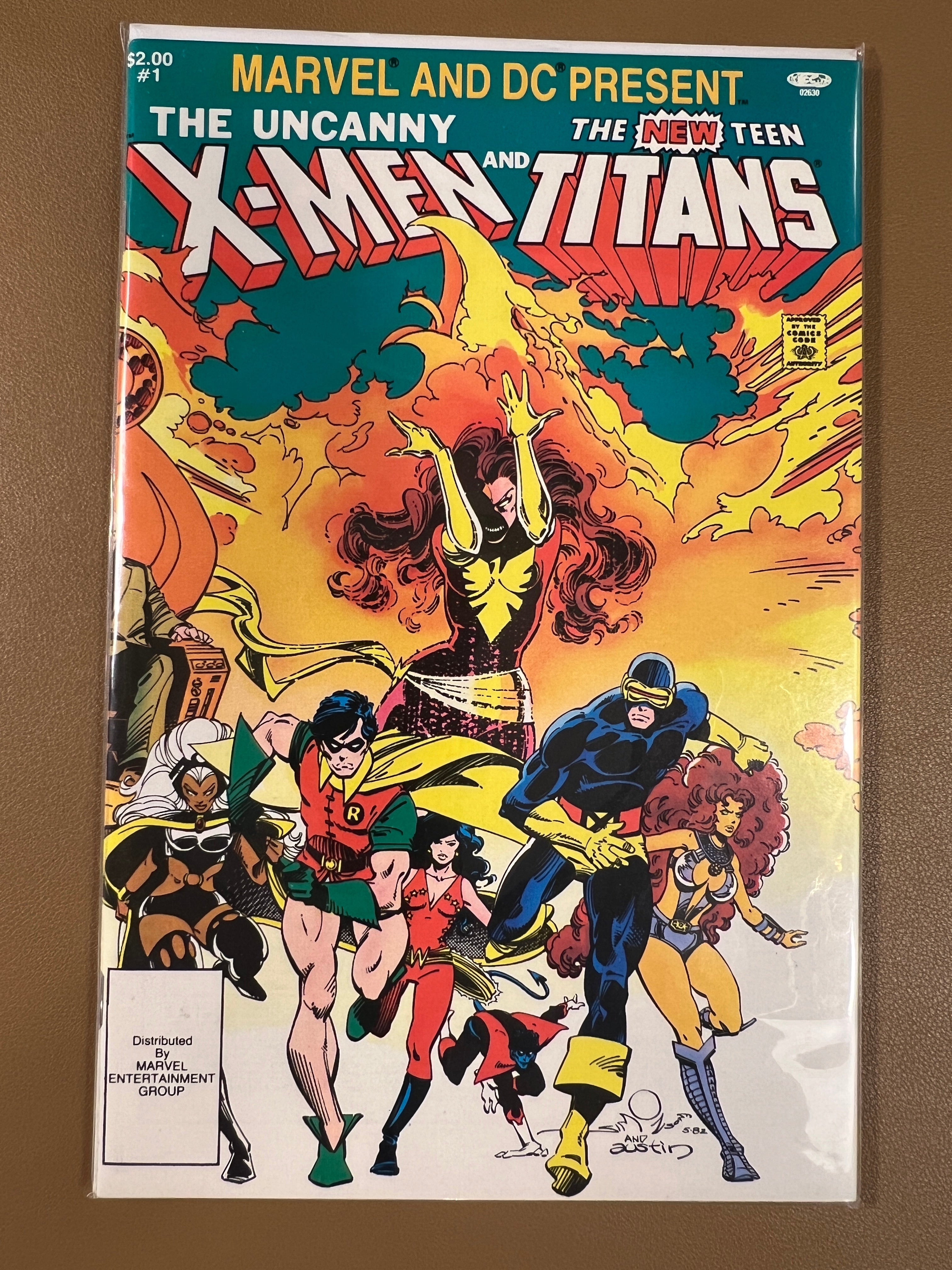 MARVEL AND DC PRESENT: THE UNCANNY X-MEN AND THE NEW TEEN TITANS #1