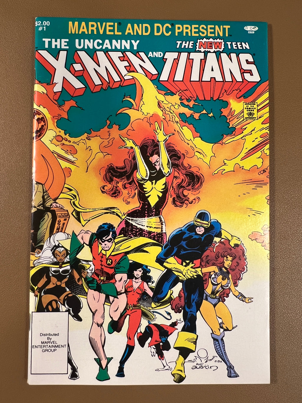 MARVEL AND DC PRESENT: THE UNCANNY X-MEN AND THE NEW TEEN TITANS #1