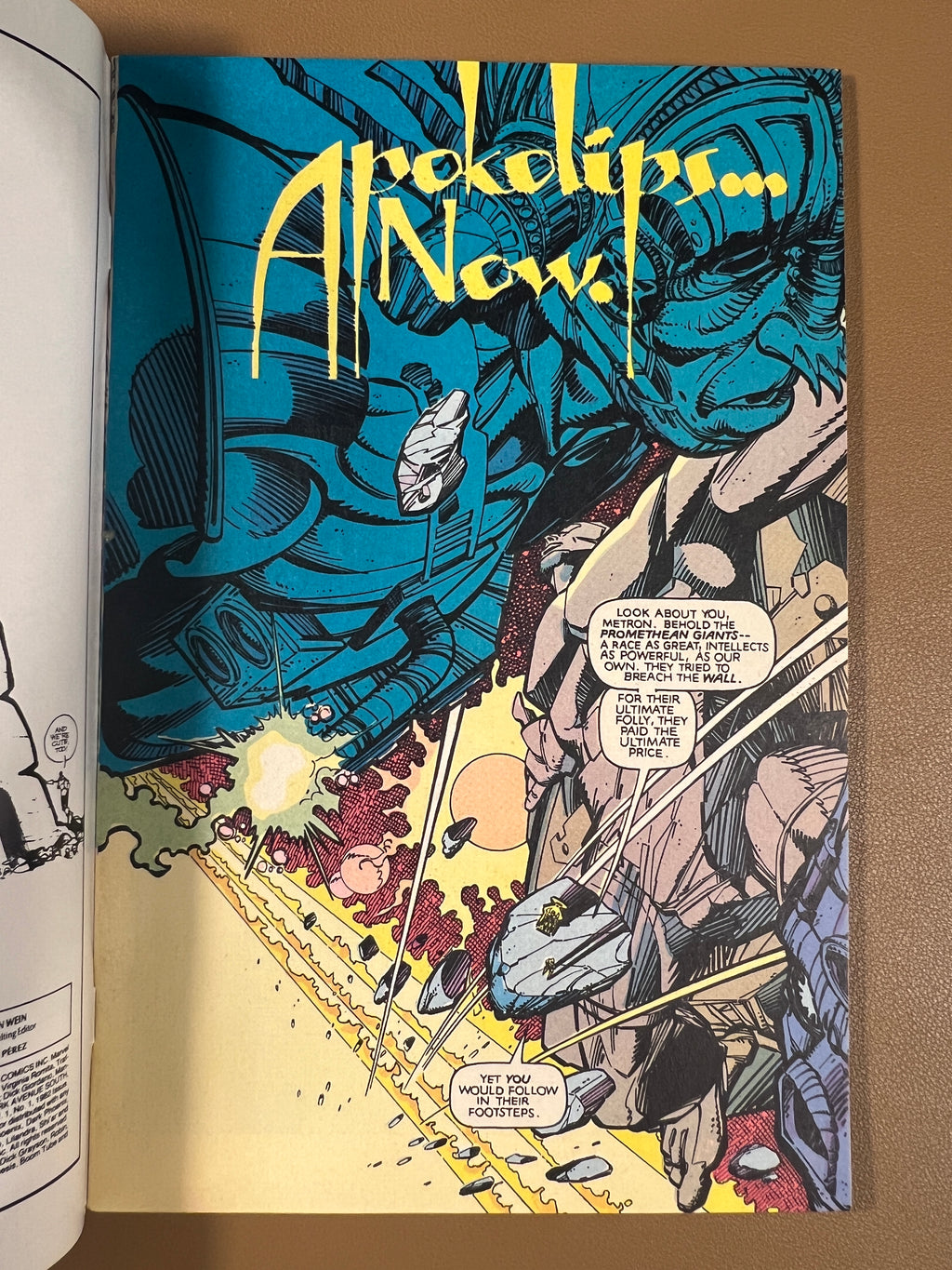 MARVEL AND DC PRESENT: THE UNCANNY X-MEN AND THE NEW TEEN TITANS #1