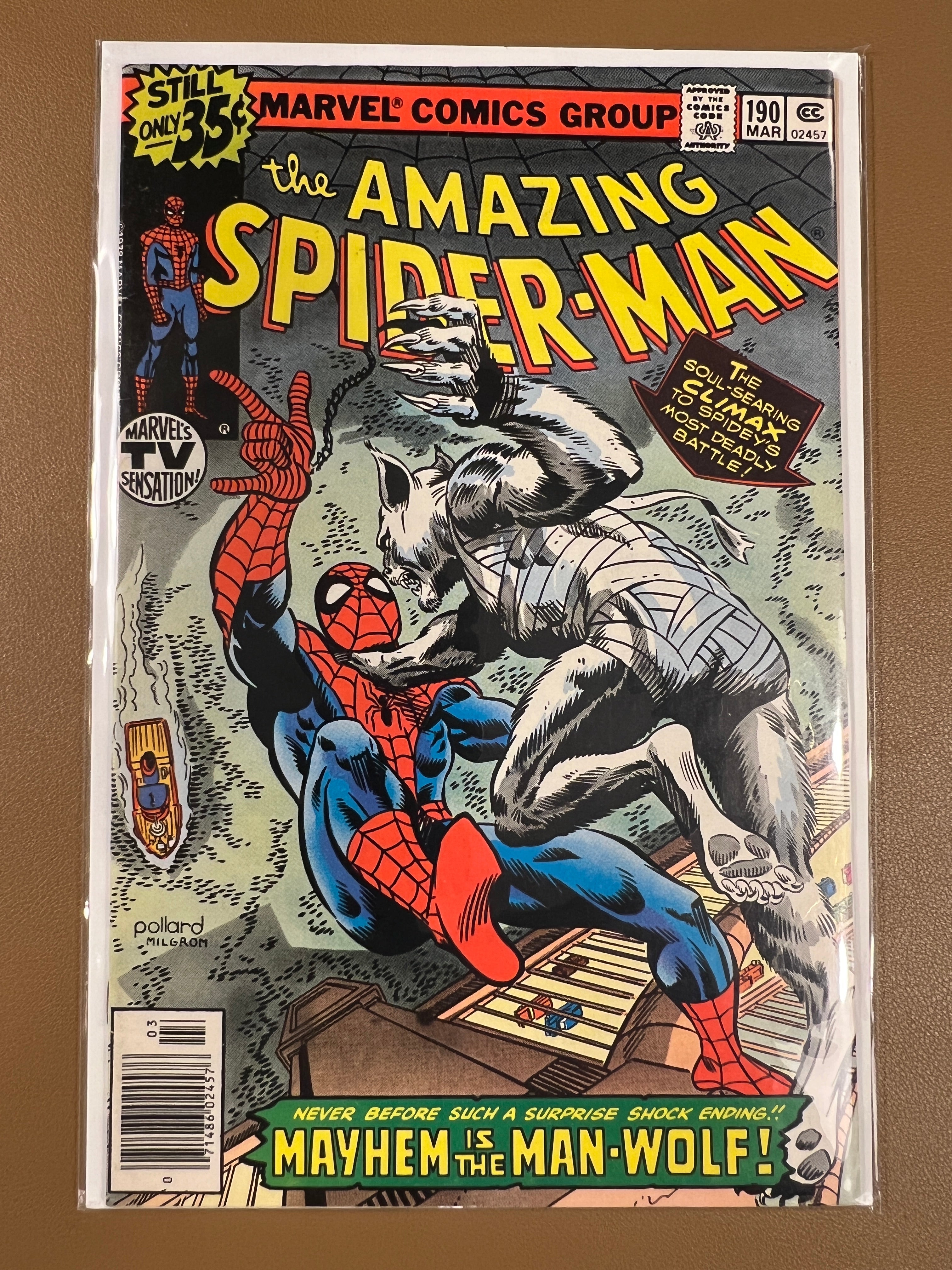 THE AMAZING SPIDER-MAN #190