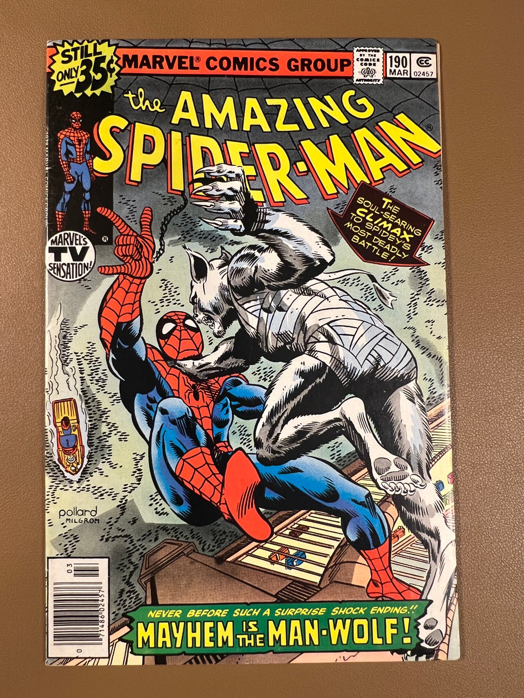 THE AMAZING SPIDER-MAN #190