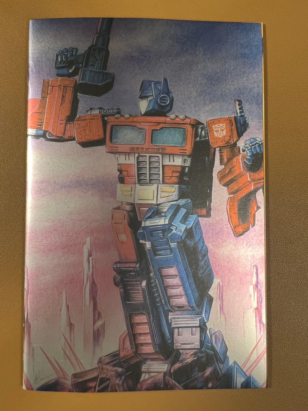 Transformers #25 Nick Harrigan - 2025 NYCC - Collector Cave - Virgin Foil (Limited 350)