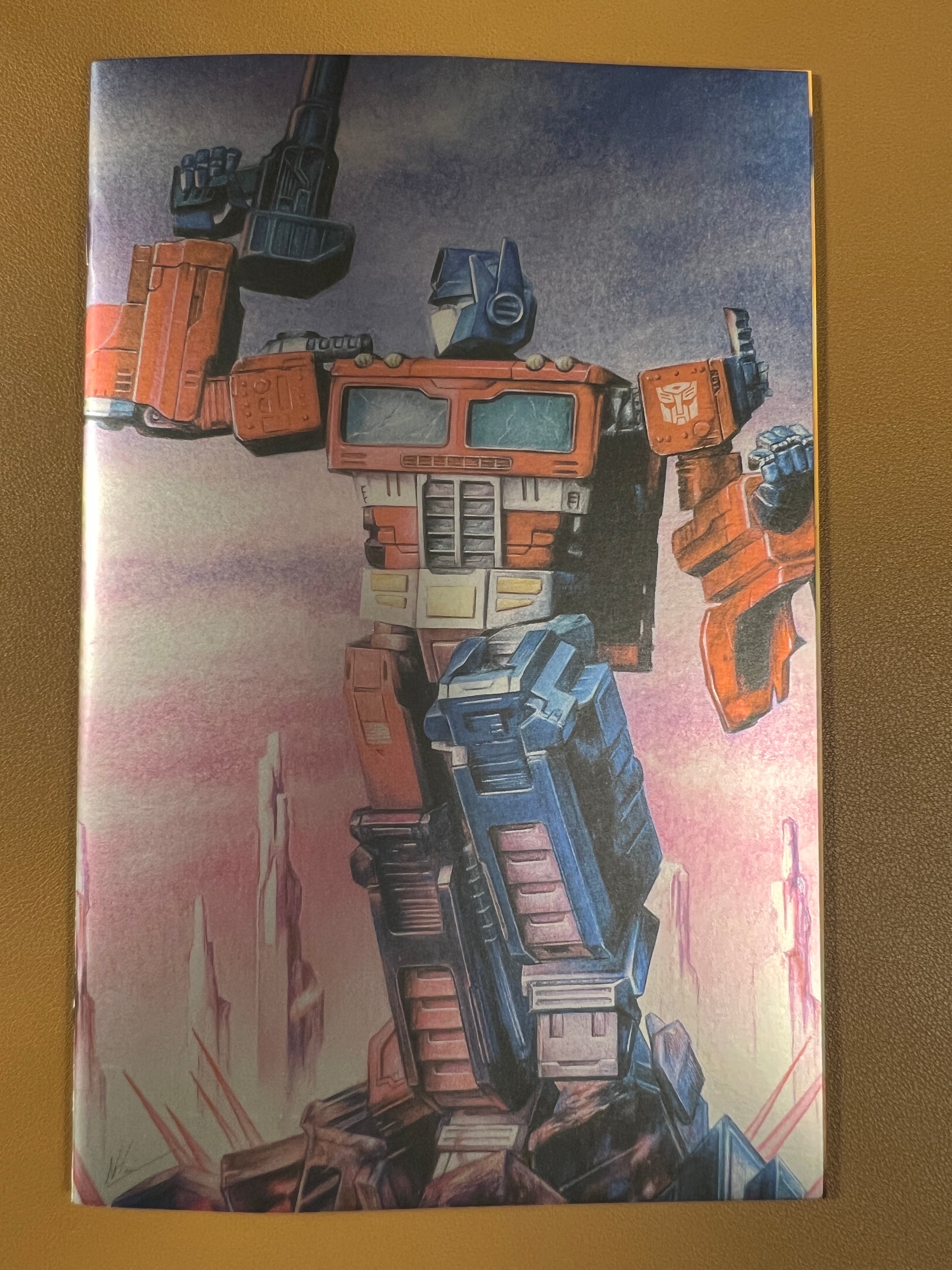Transformers #25 Nick Harrigan - 2025 NYCC - Collector Cave - Virgin Foil (Limited 350)