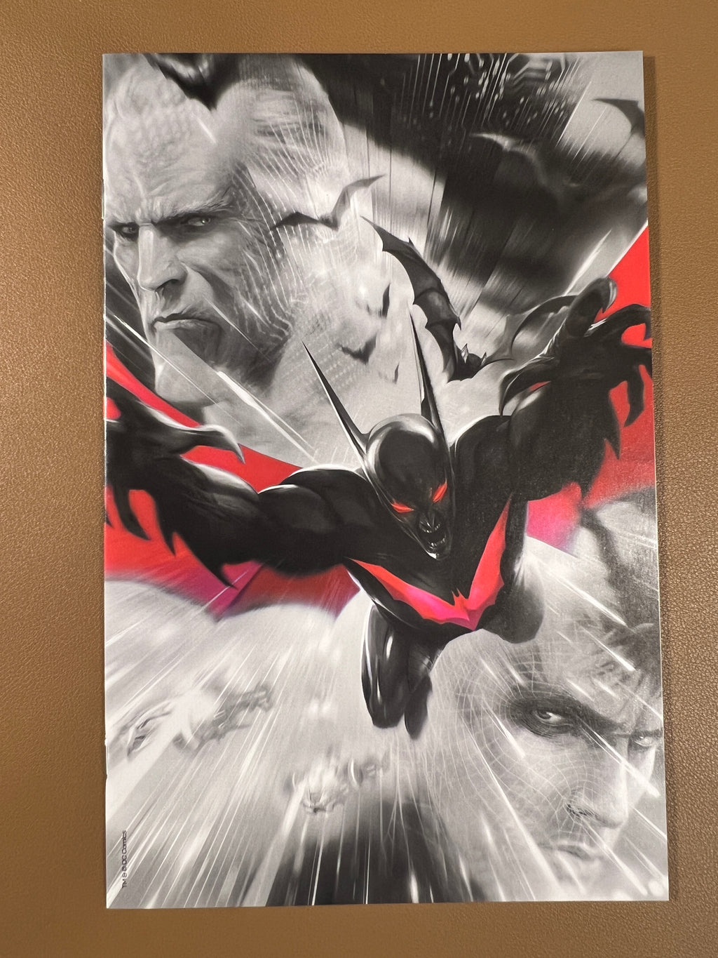 Batman Beyond #1 Francesco Mattina - 2022 NYCC - B&W Virgin (Limited 666)