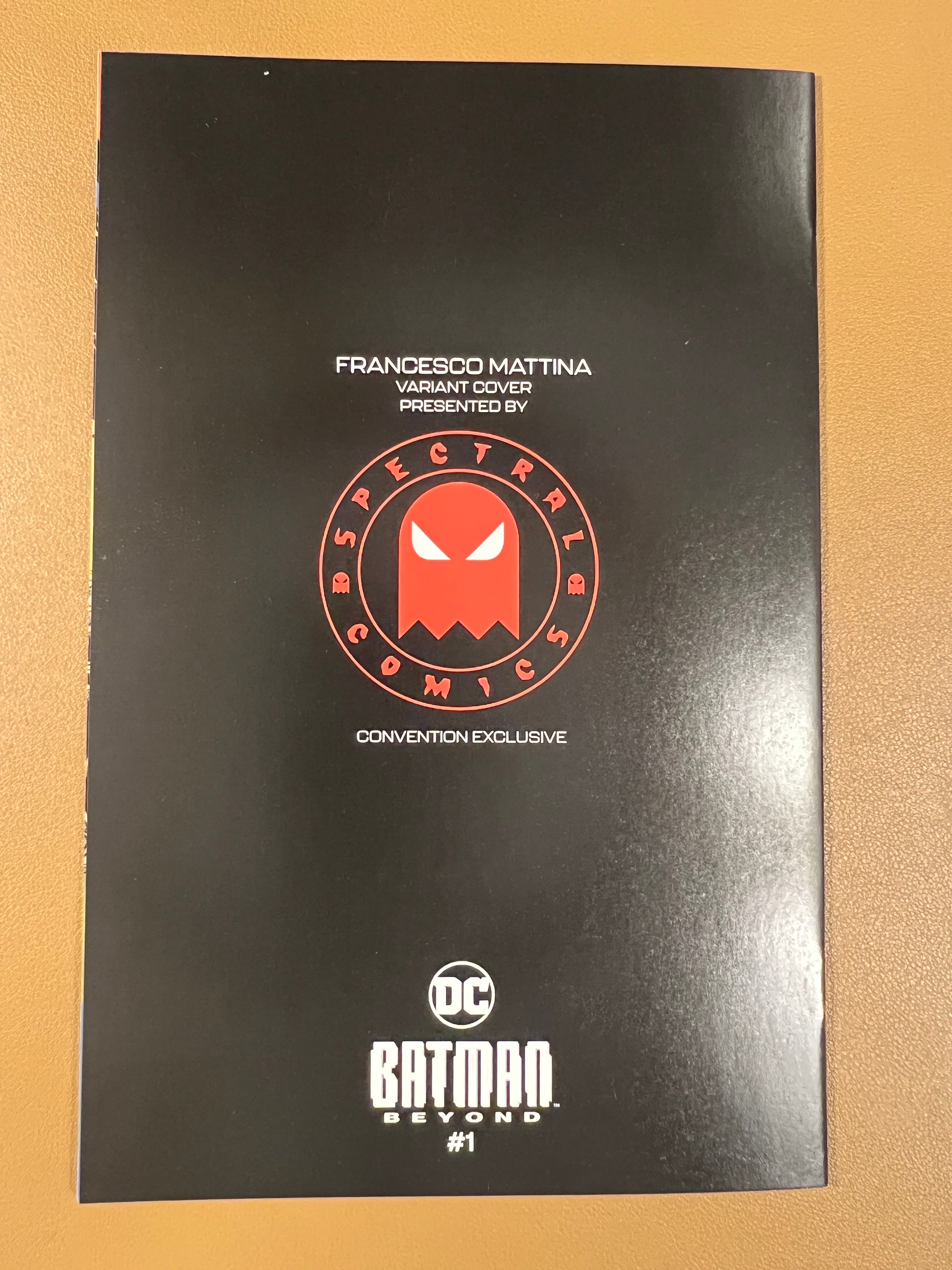 Batman Beyond #1 Francesco Mattina - 2022 NYCC - B&W Virgin (Limited 666)