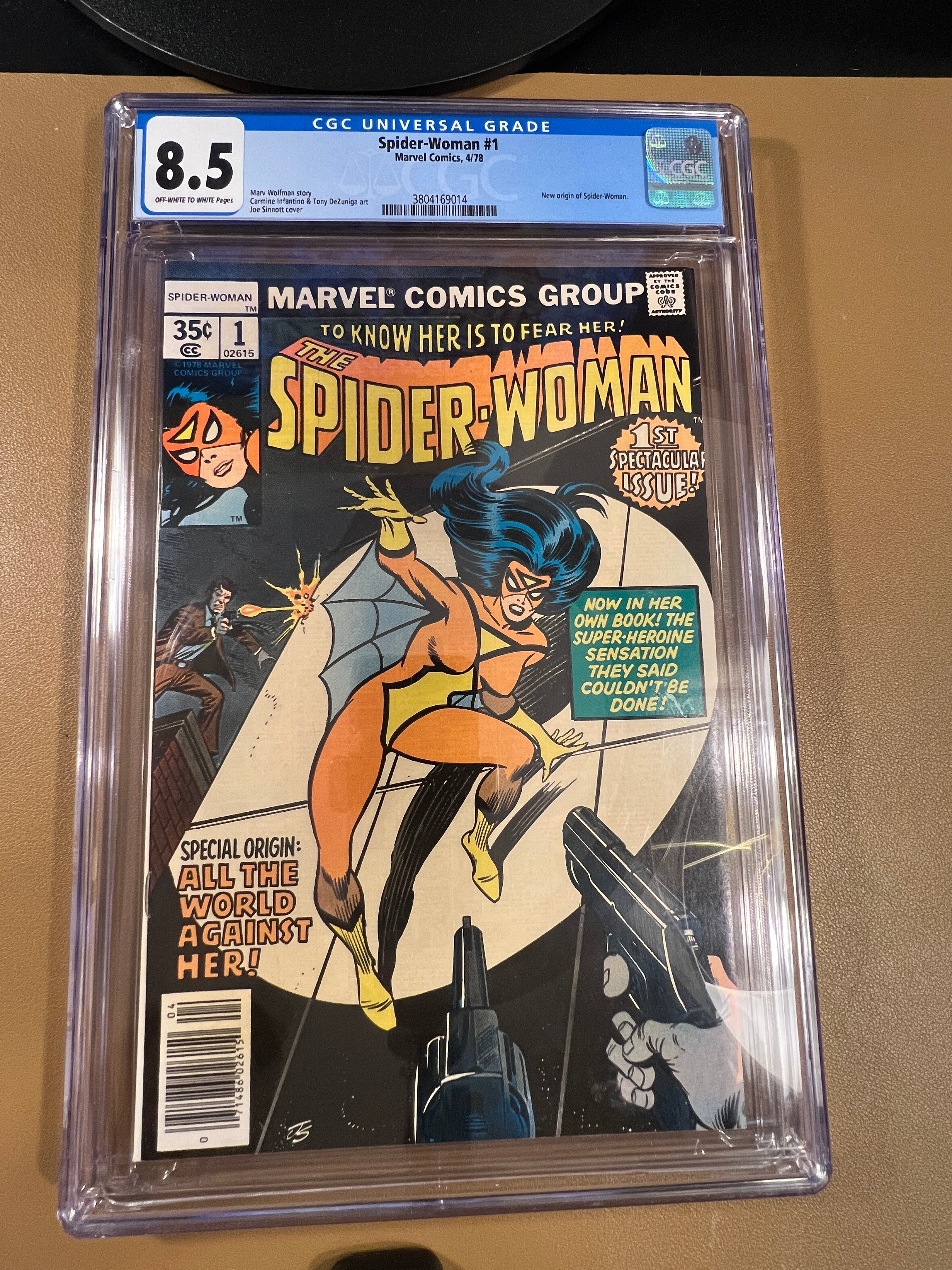 SPIDER-WOMAN #1 (1978) – CGC 8.5