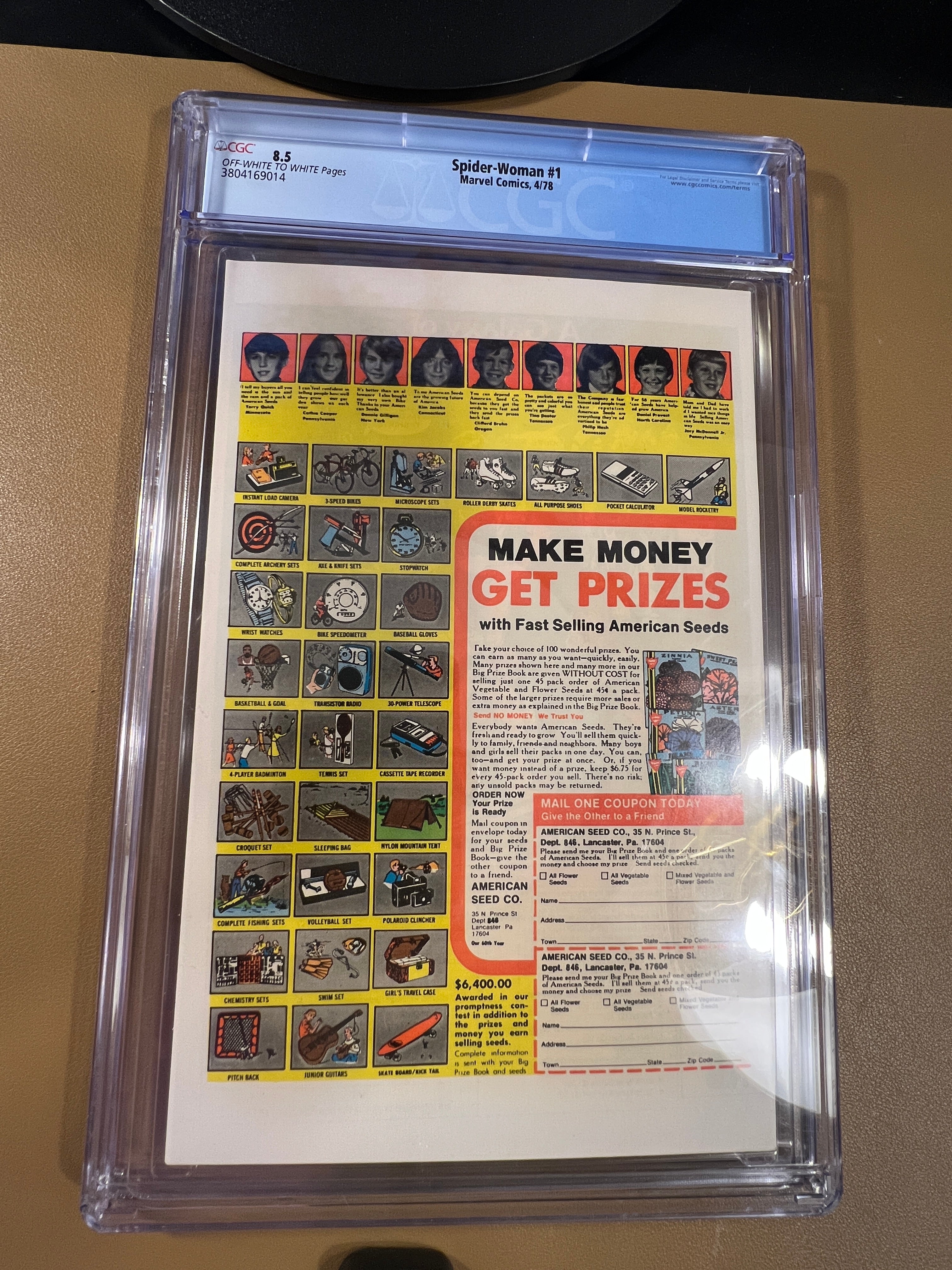 SPIDER-WOMAN #1 (1978) – CGC 8.5