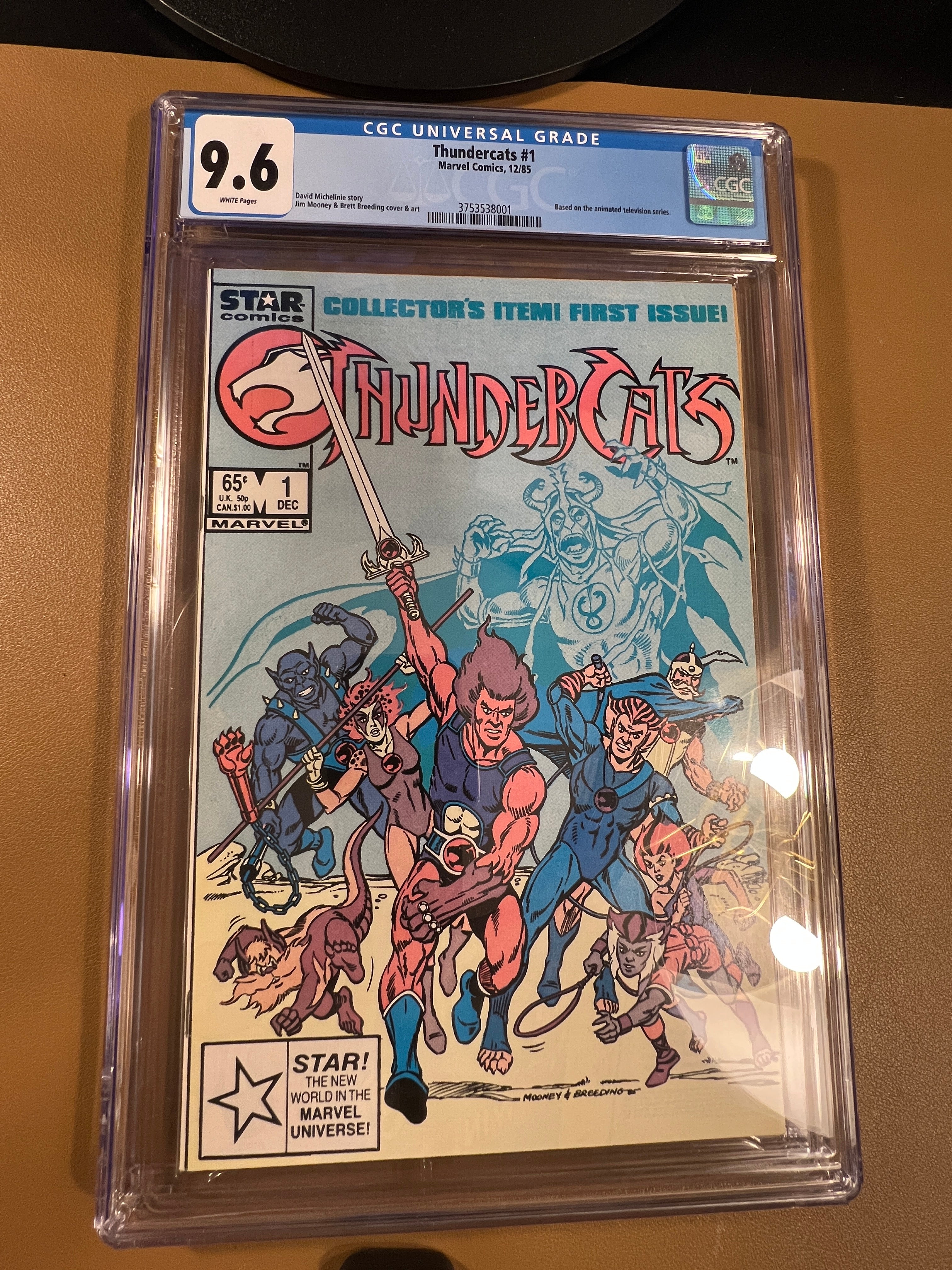 THUNDERCATS #1 (1985) – CGC 9.6