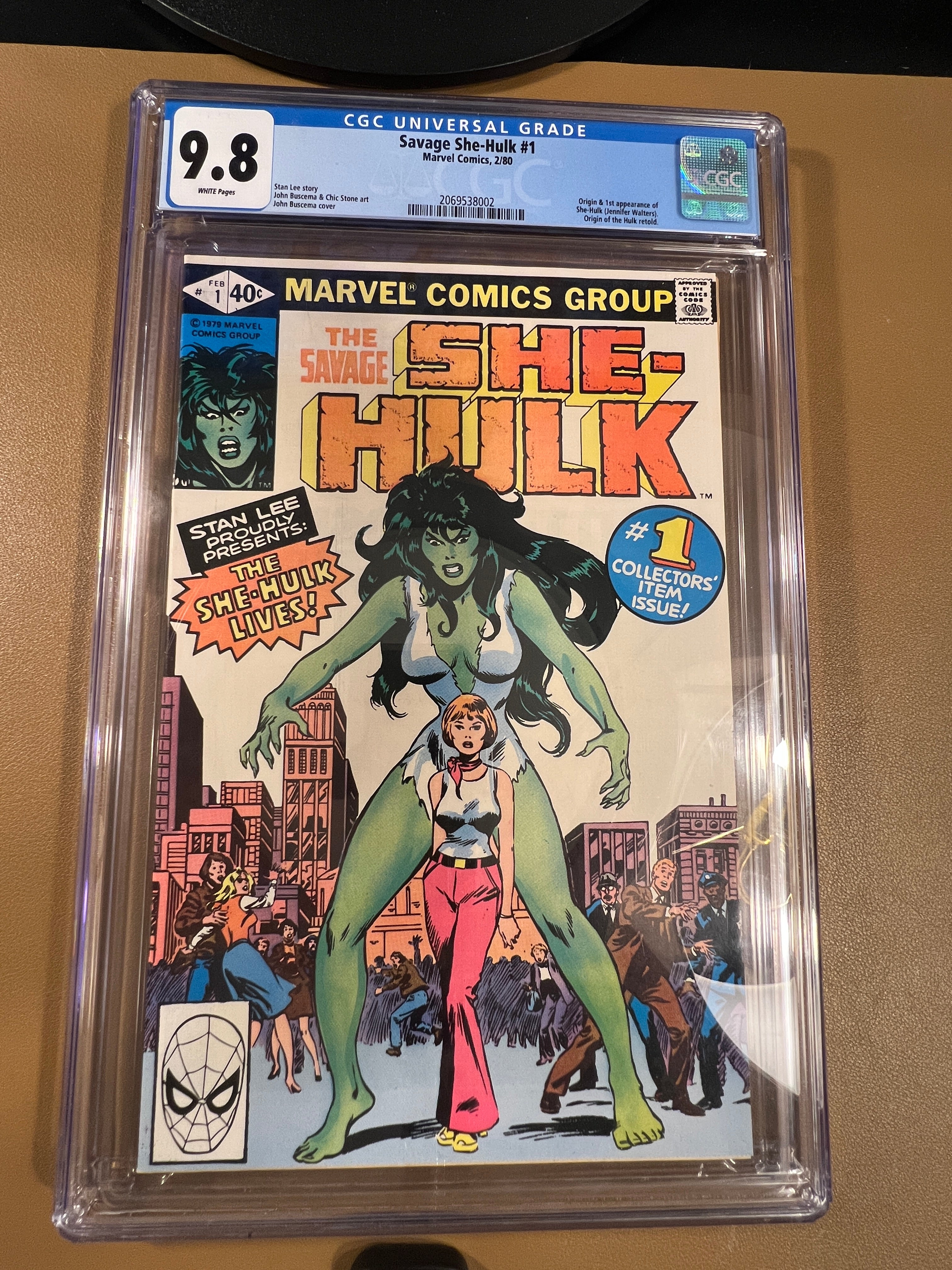 THE SAVAGE SHE-HULK #1 (1980) – CGC 9.8