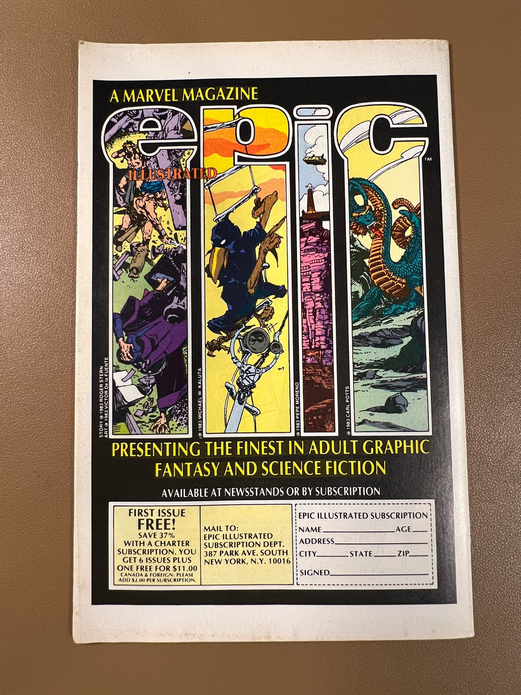 MARVEL AGE #12 (1984) – BLACK SUIT PREVIEW