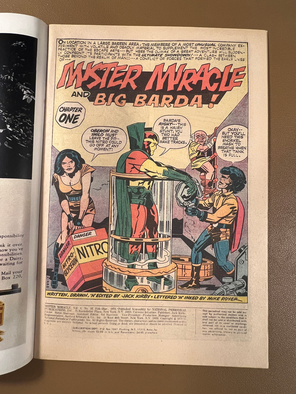 MISTER MIRACLE #18 (1974)