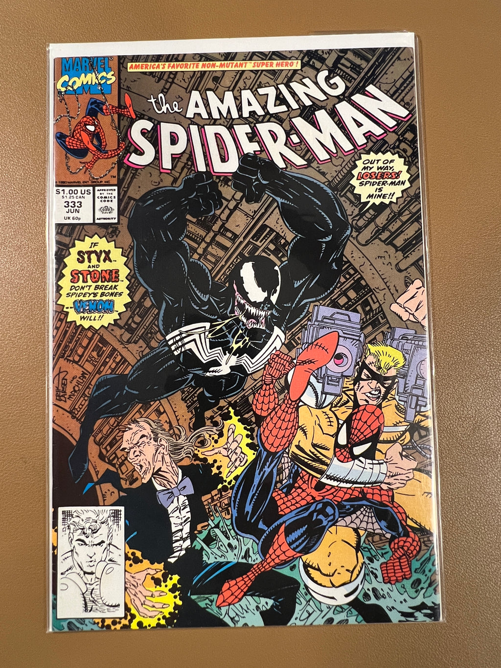 THE AMAZING SPIDER-MAN #333 (1990)