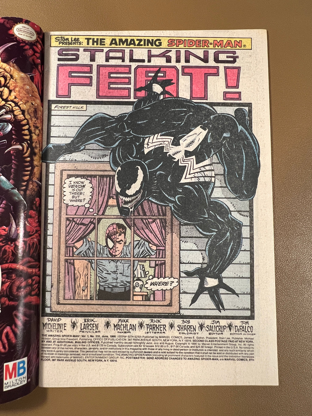 THE AMAZING SPIDER-MAN #333 (1990)