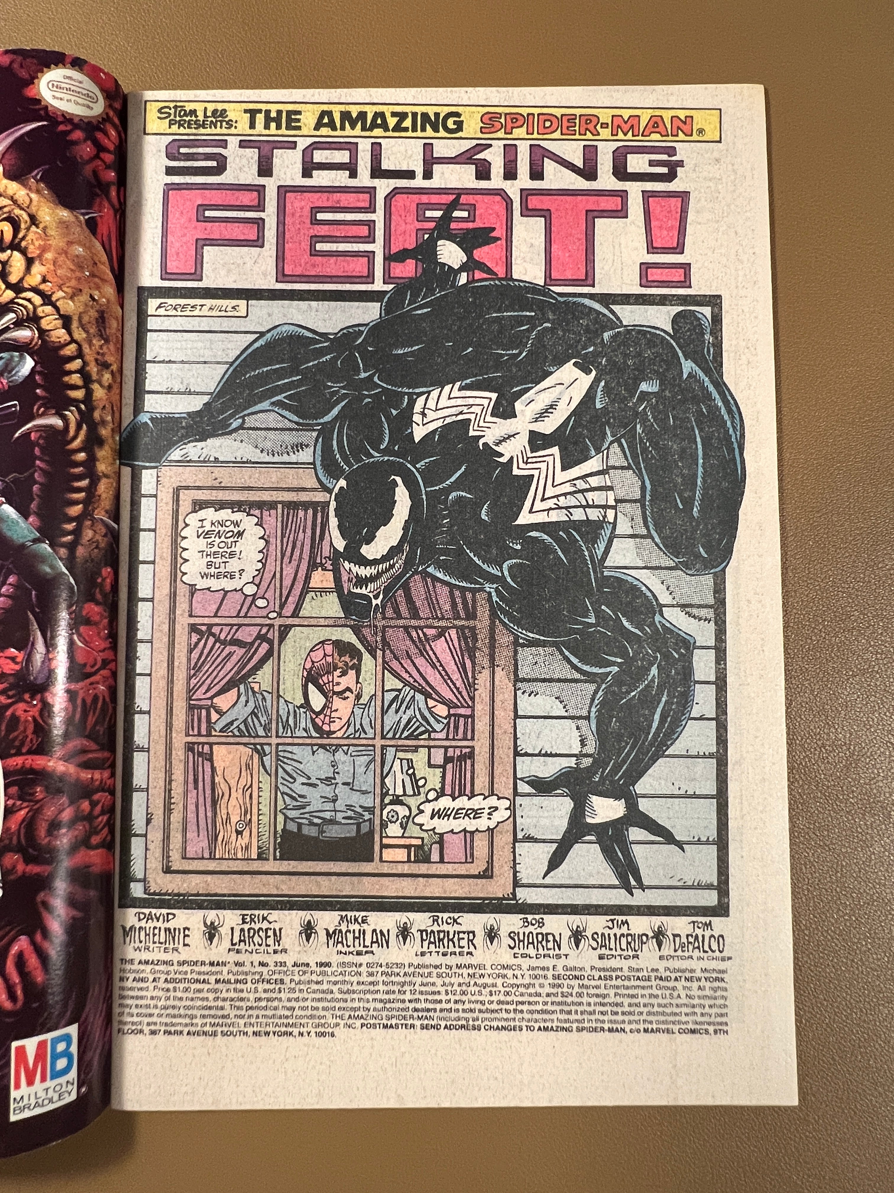 THE AMAZING SPIDER-MAN #333 (1990)
