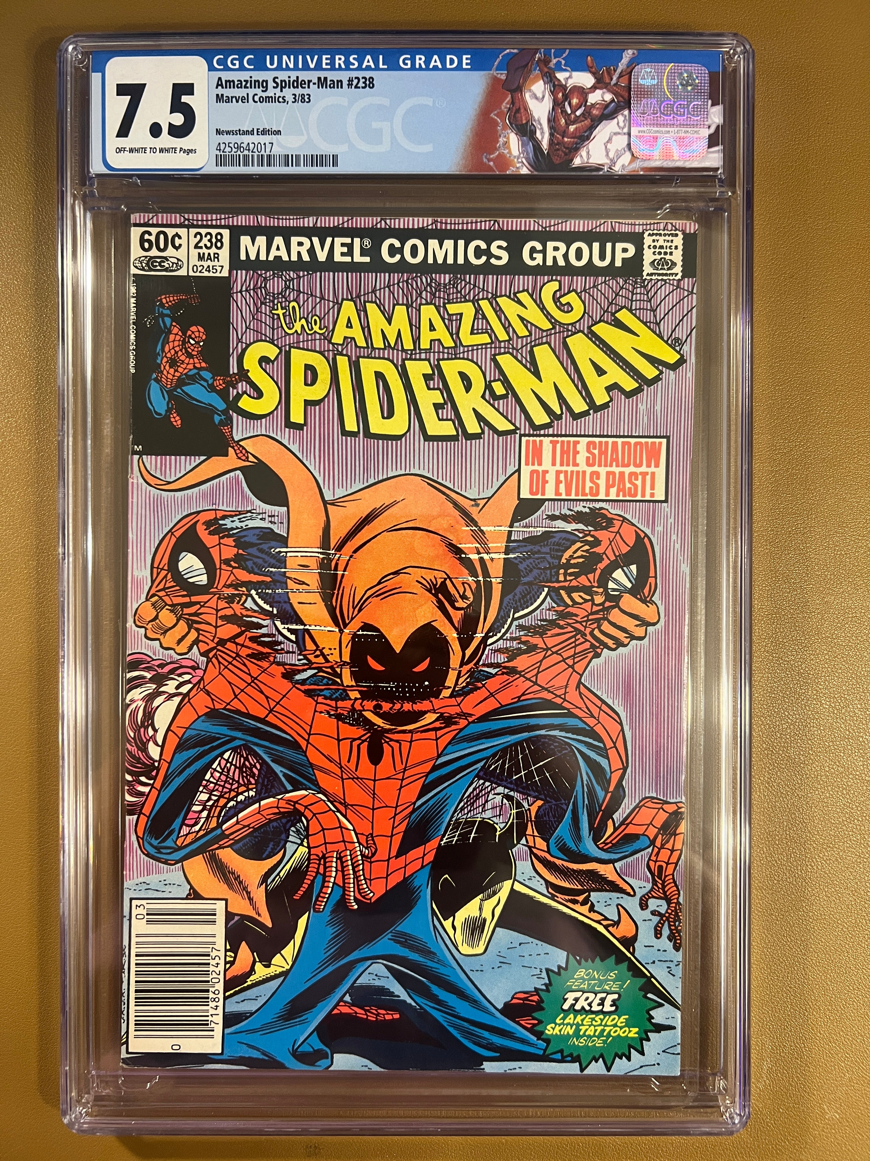 Amazing Spider-Man #238 CGC 7.5 Newsstand