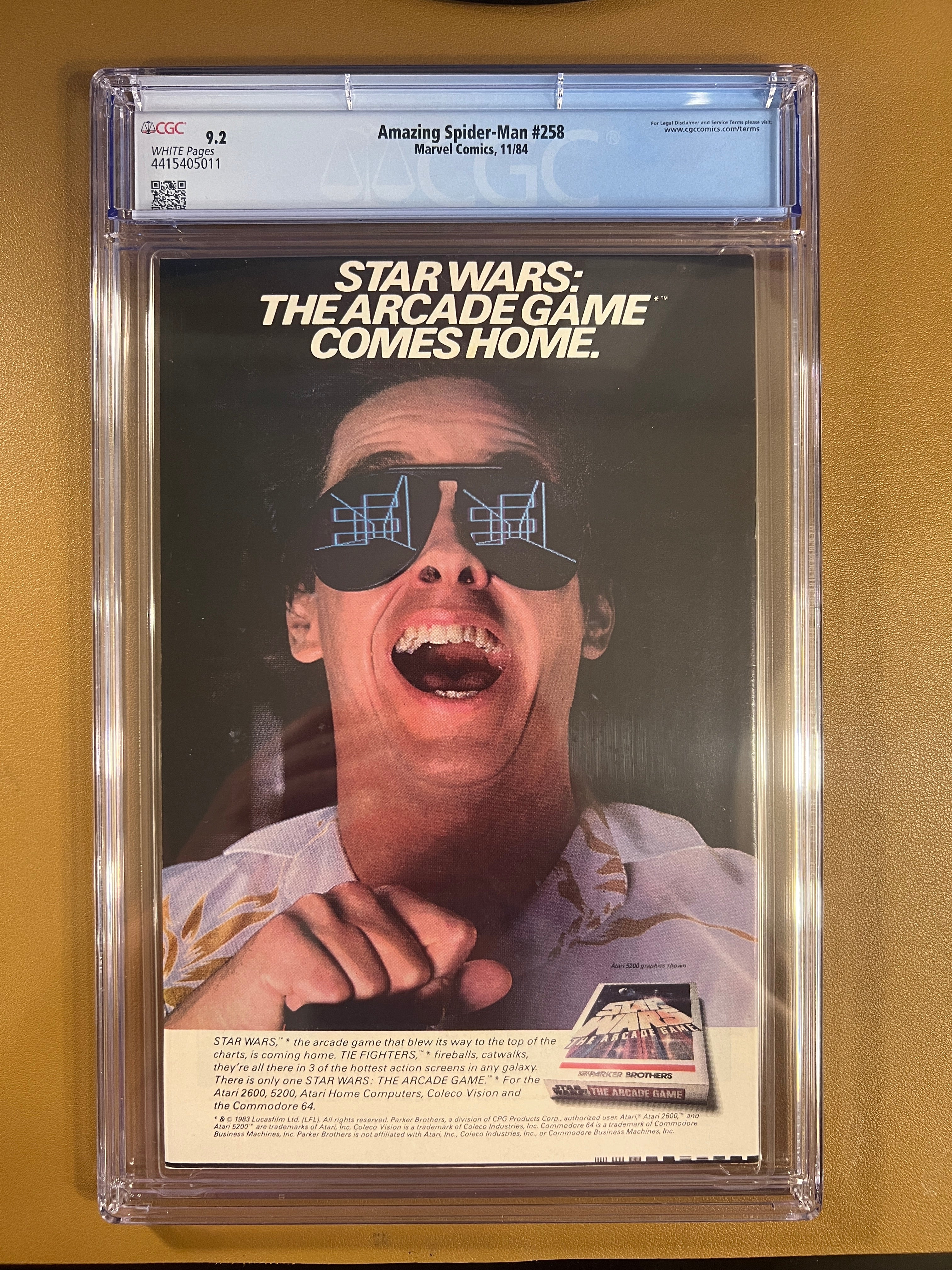 AMAZING SPIDER-MAN #258 CGC 9.2