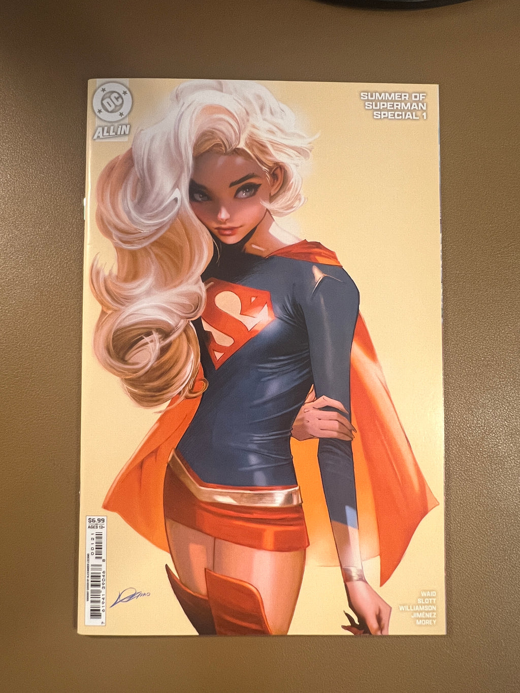 SUMMER OF SUPERMAN SPECIAL #1 – SUPERGIRL VARIANT COVER