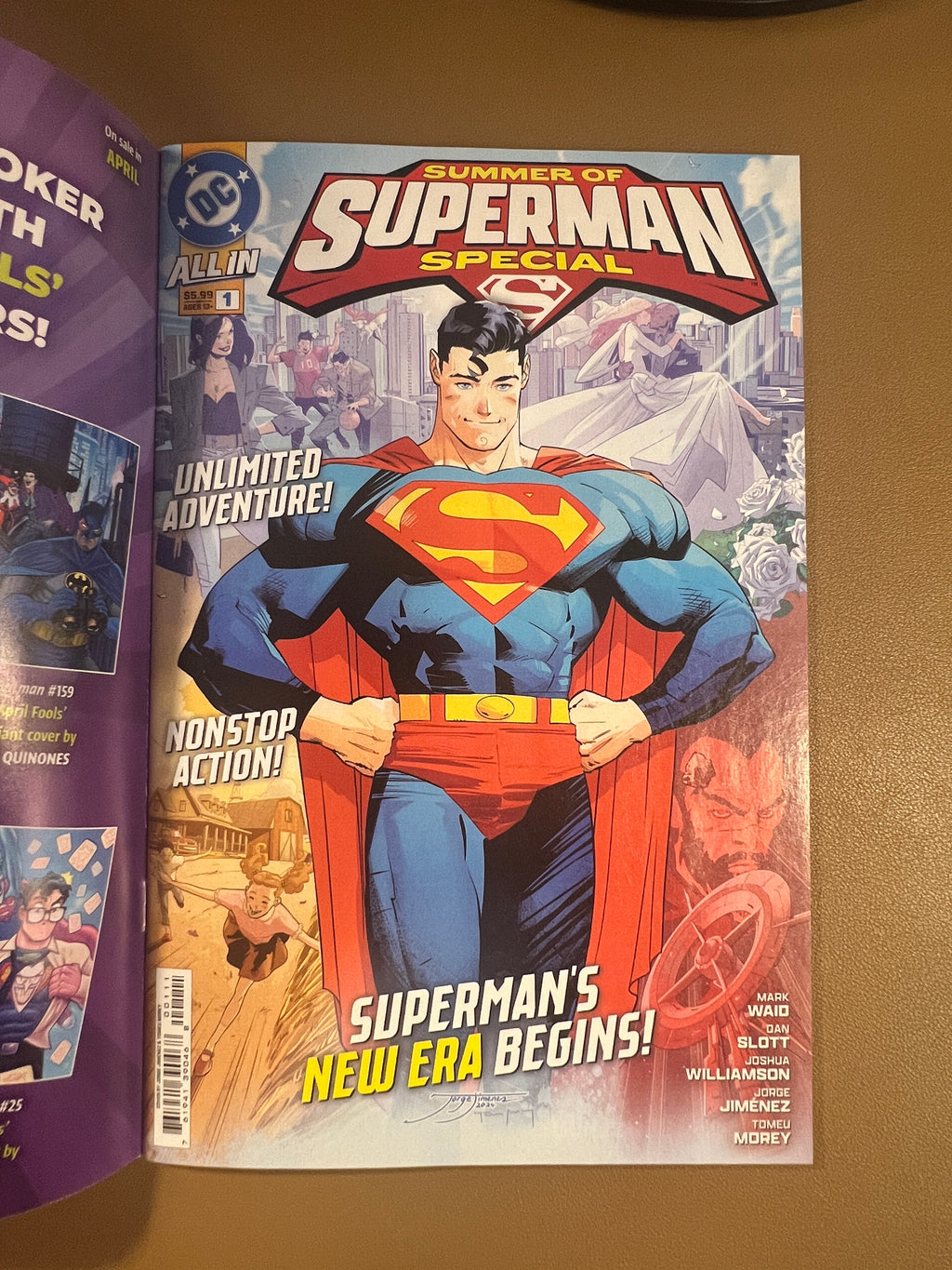 SUMMER OF SUPERMAN SPECIAL #1 – SUPERGIRL VARIANT COVER