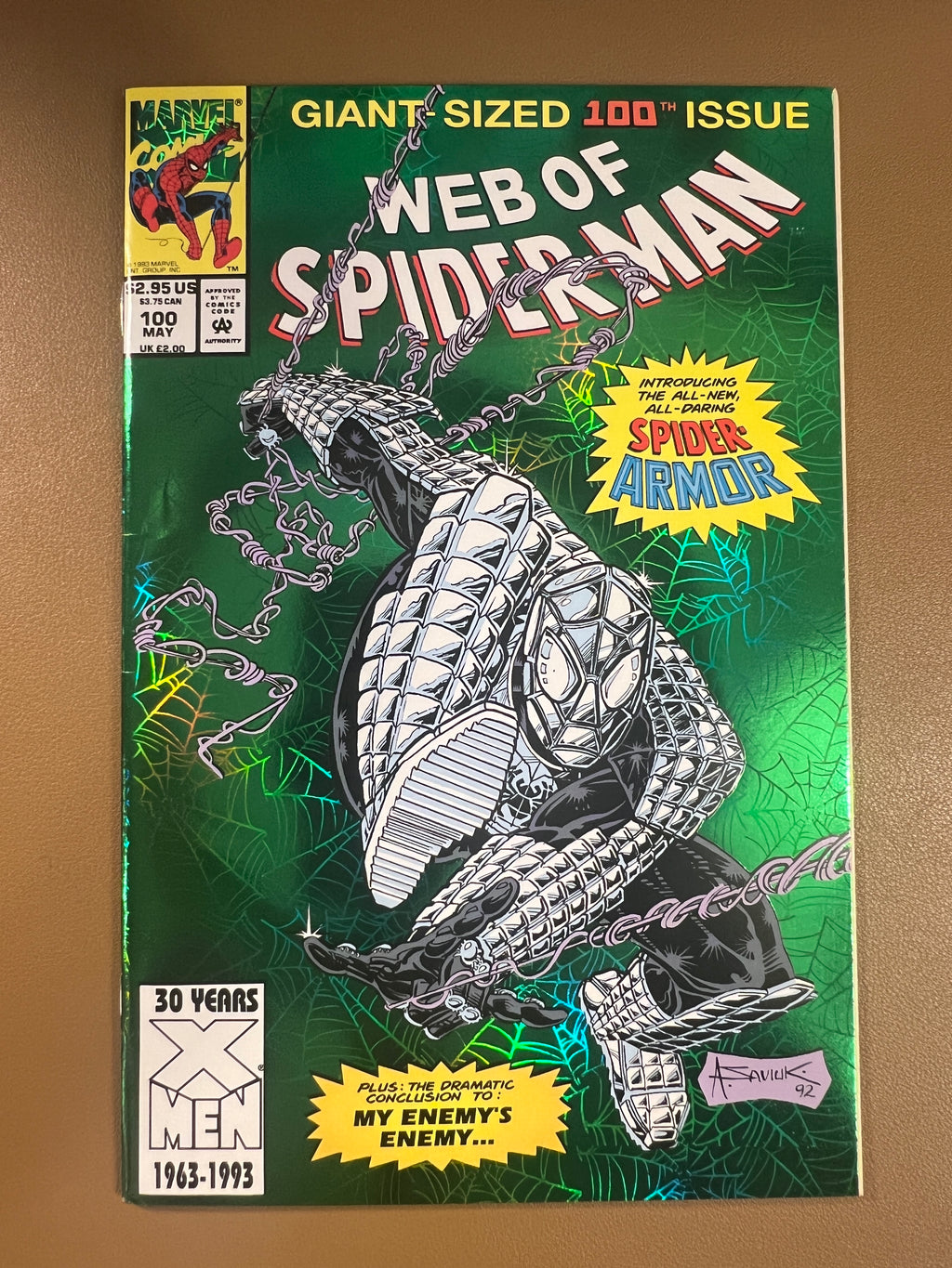 WEB OF SPIDER-MAN #100 – 1st APPEARANCE OF SPIDER-ARMOR!