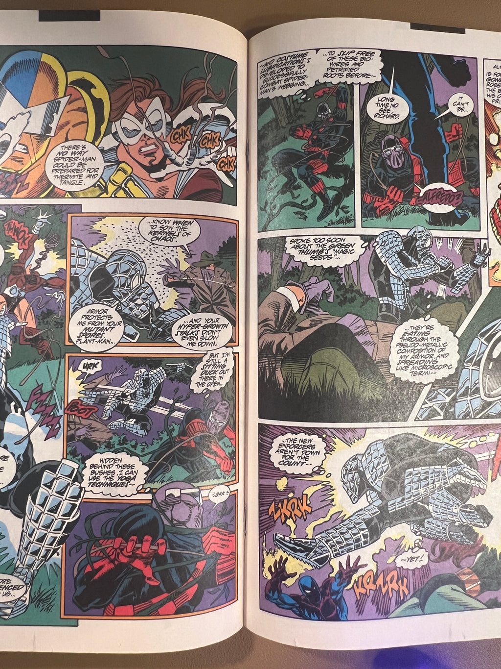 WEB OF SPIDER-MAN #100 – 1st APPEARANCE OF SPIDER-ARMOR!