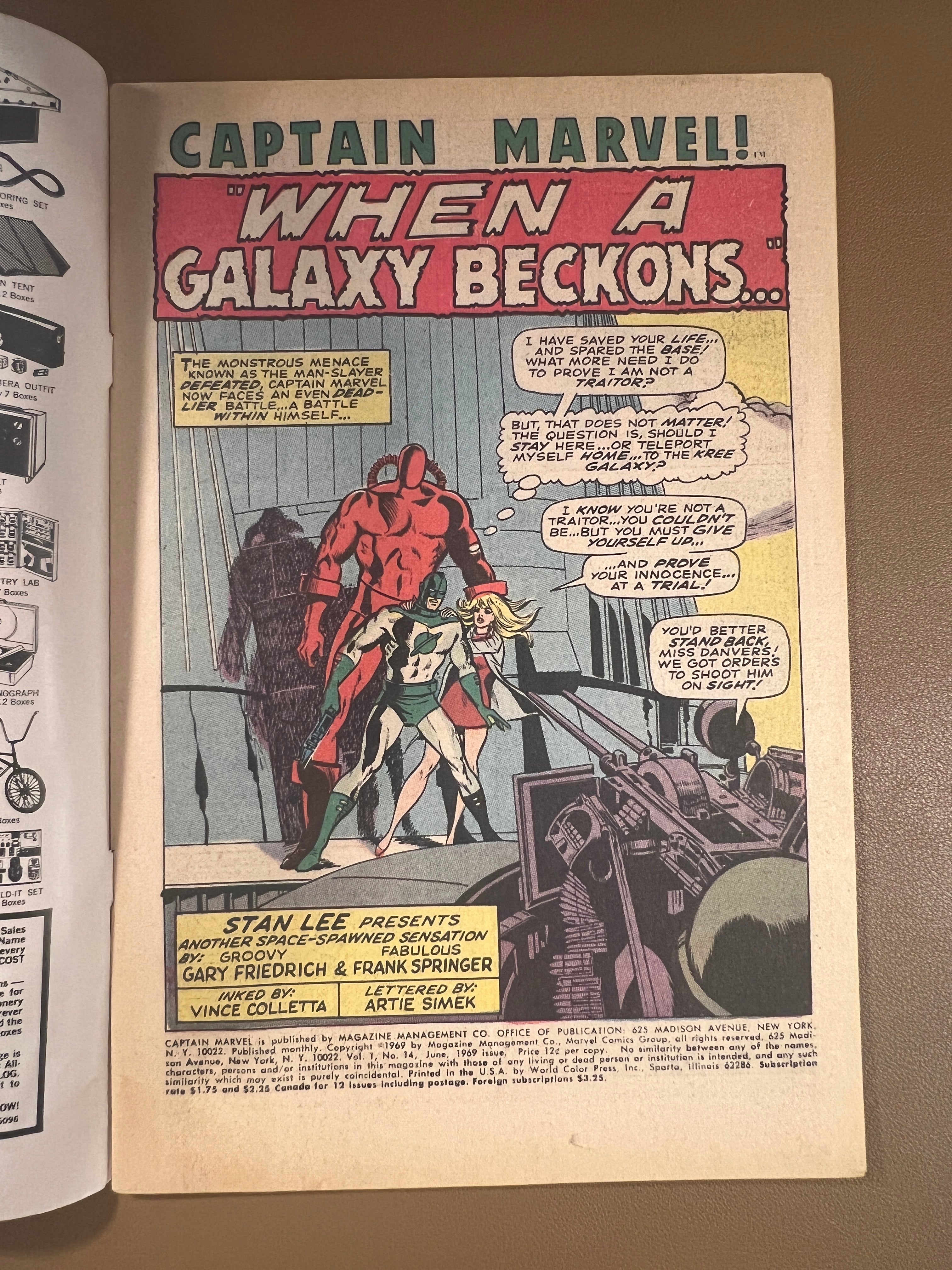 CAPTAIN MARVEL #14 (1969)