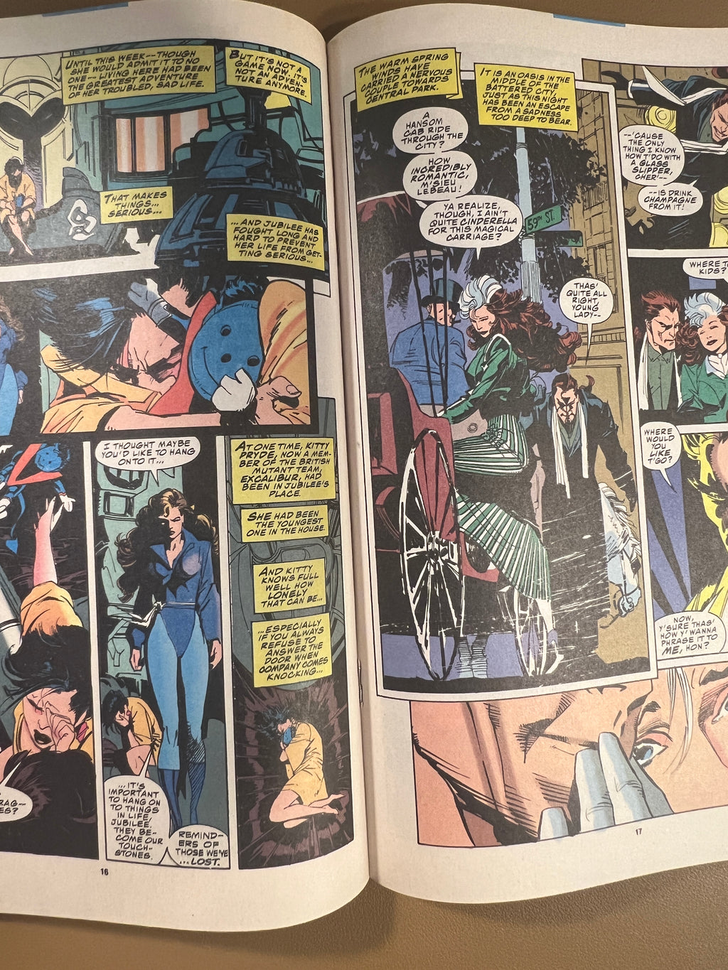 X-MEN #24 (1993) ICONIC – ROGUE & GAMBIT COVER