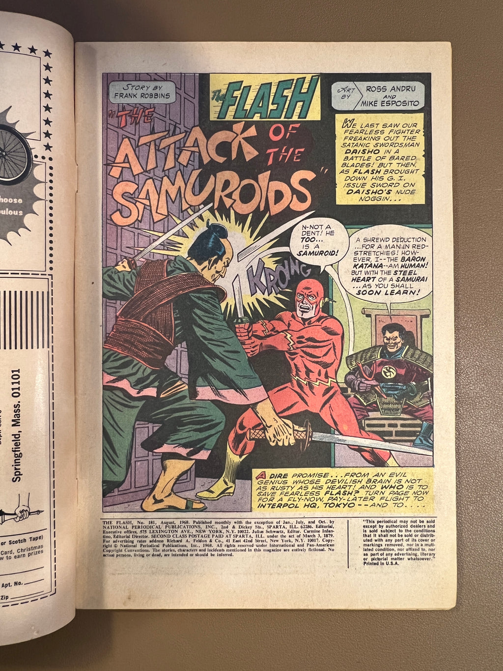The Flash #181 (Aug 1968)
