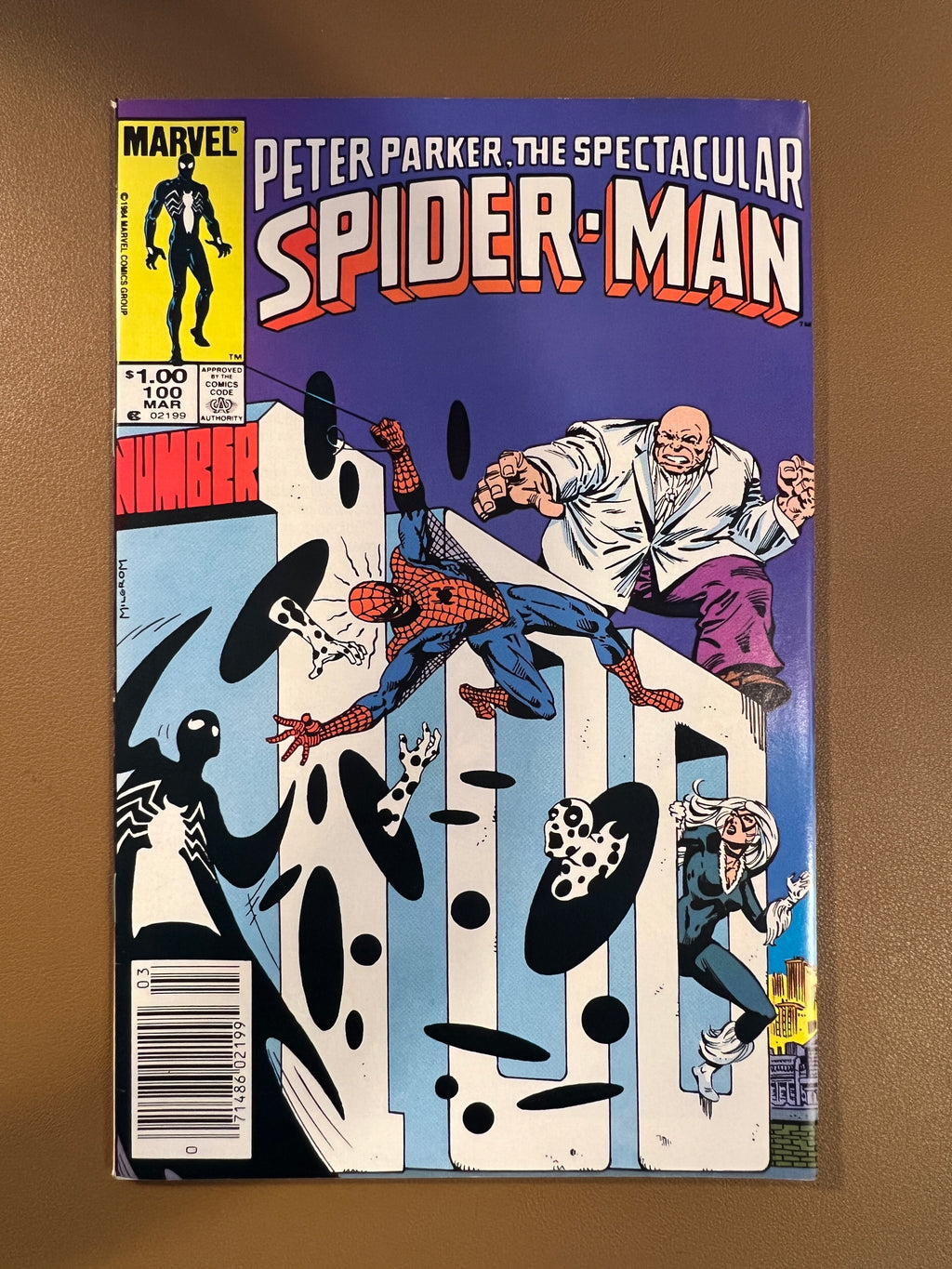 PETER PARKER, THE SPECTACULAR SPIDER-MAN #100 (1985)