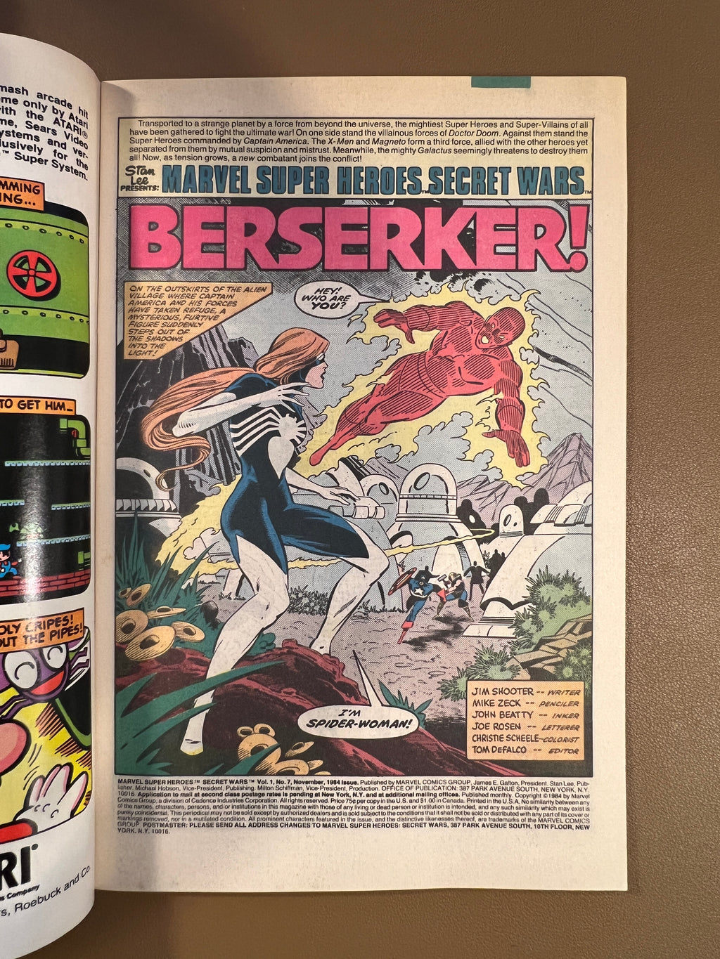 SECRET WARS #7 (1984)