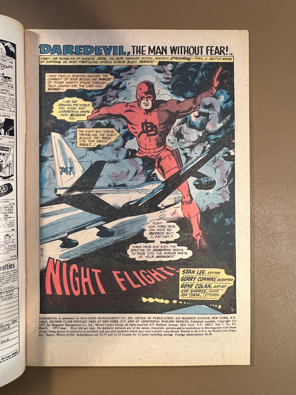 DAREDEVIL #85 (1972)