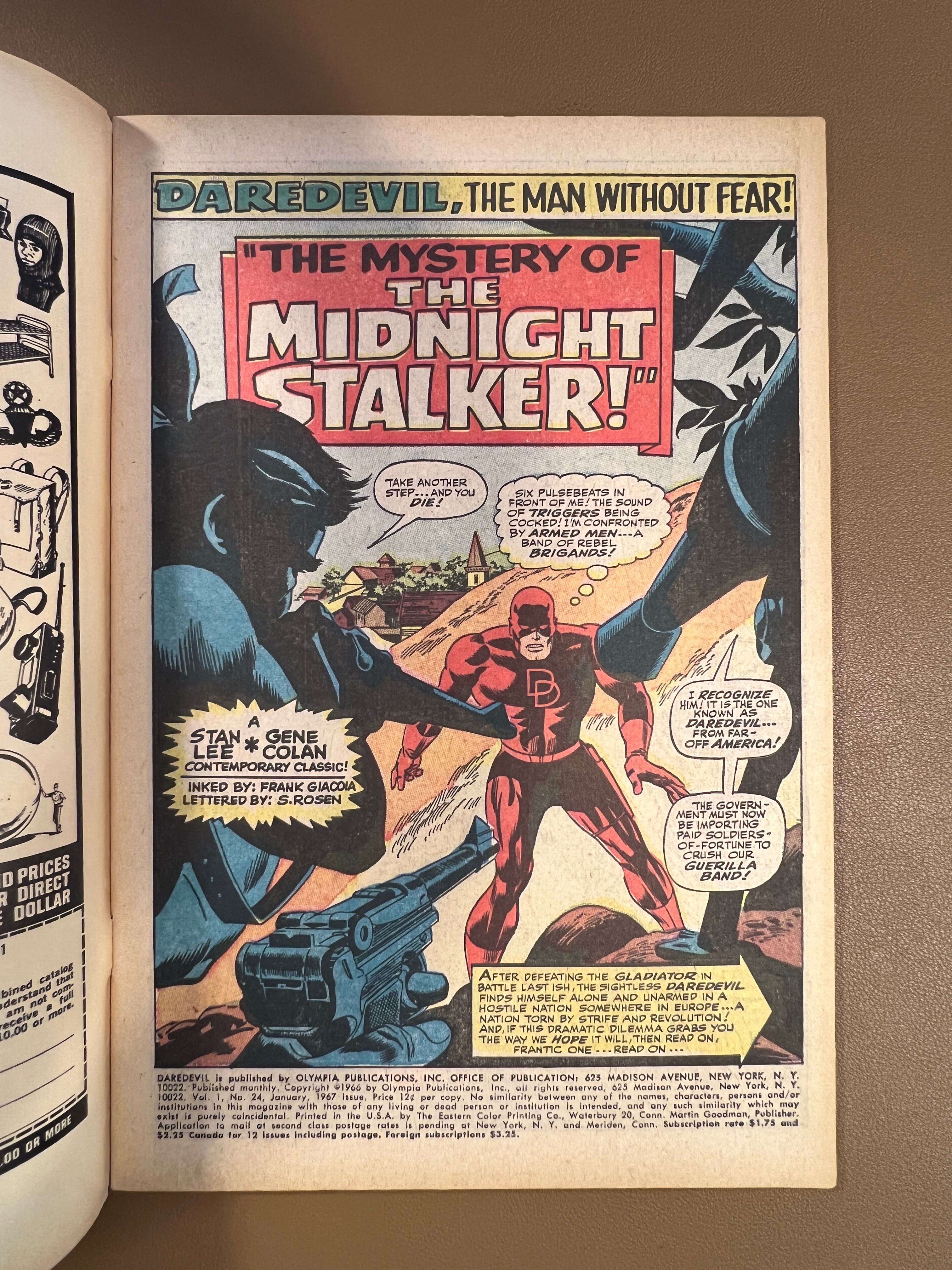 DAREDEVIL #24 (1967)