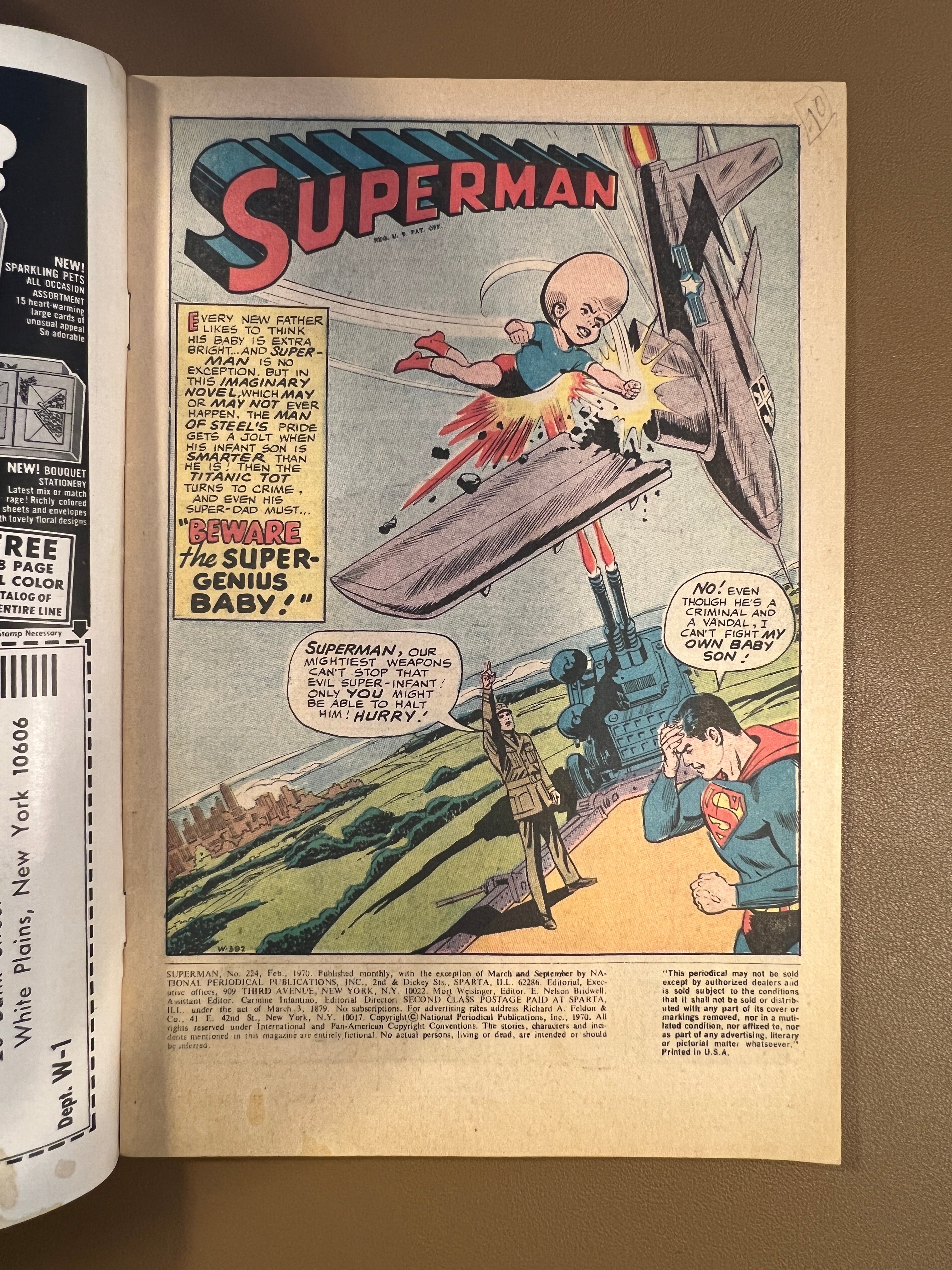SUPERMAN #224 (1970)