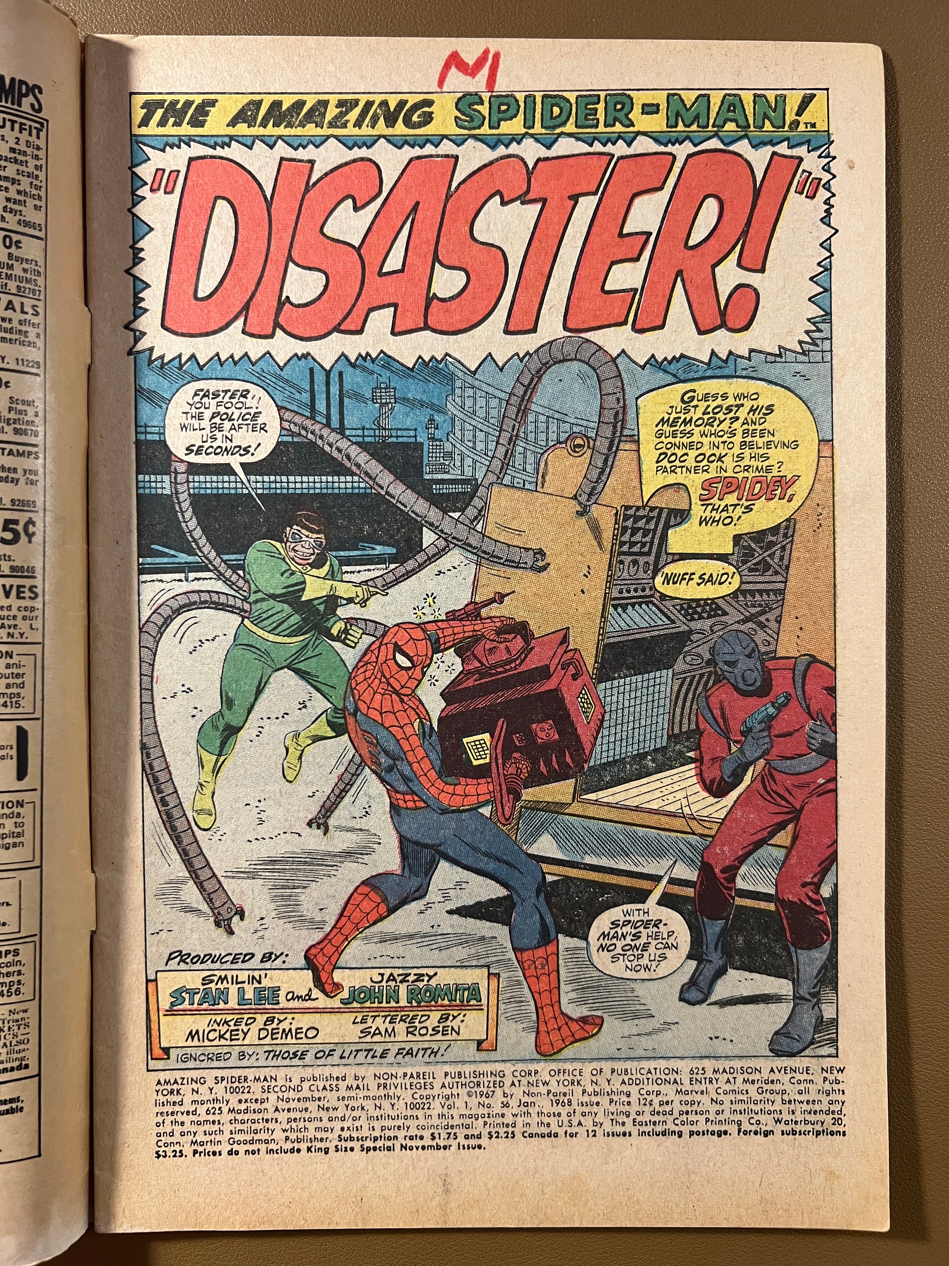 AMAZING SPIDER-MAN #56 (1967)