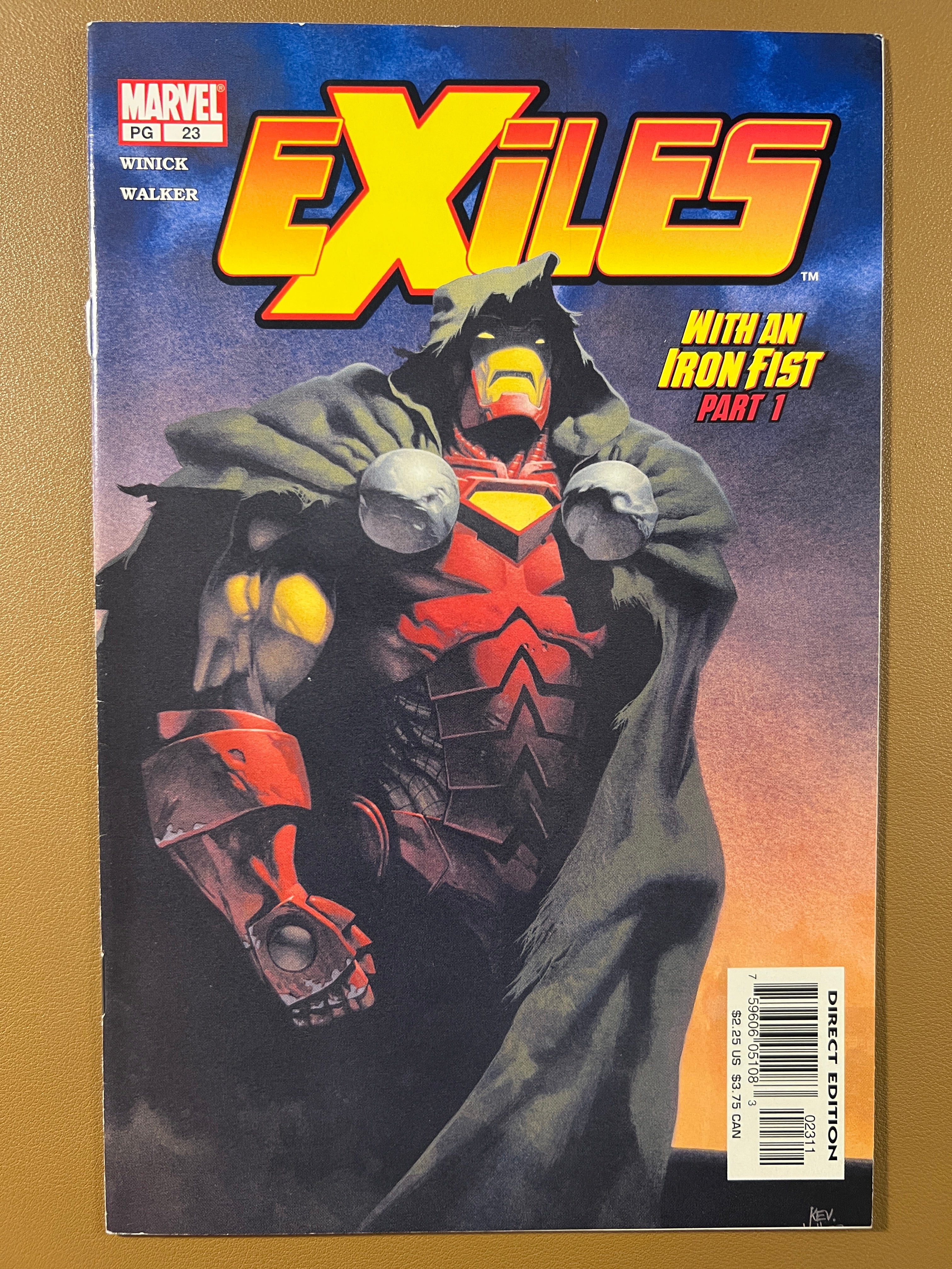 EXILES #23 (2003) – “WITH AN IRON FIST” PART 1
