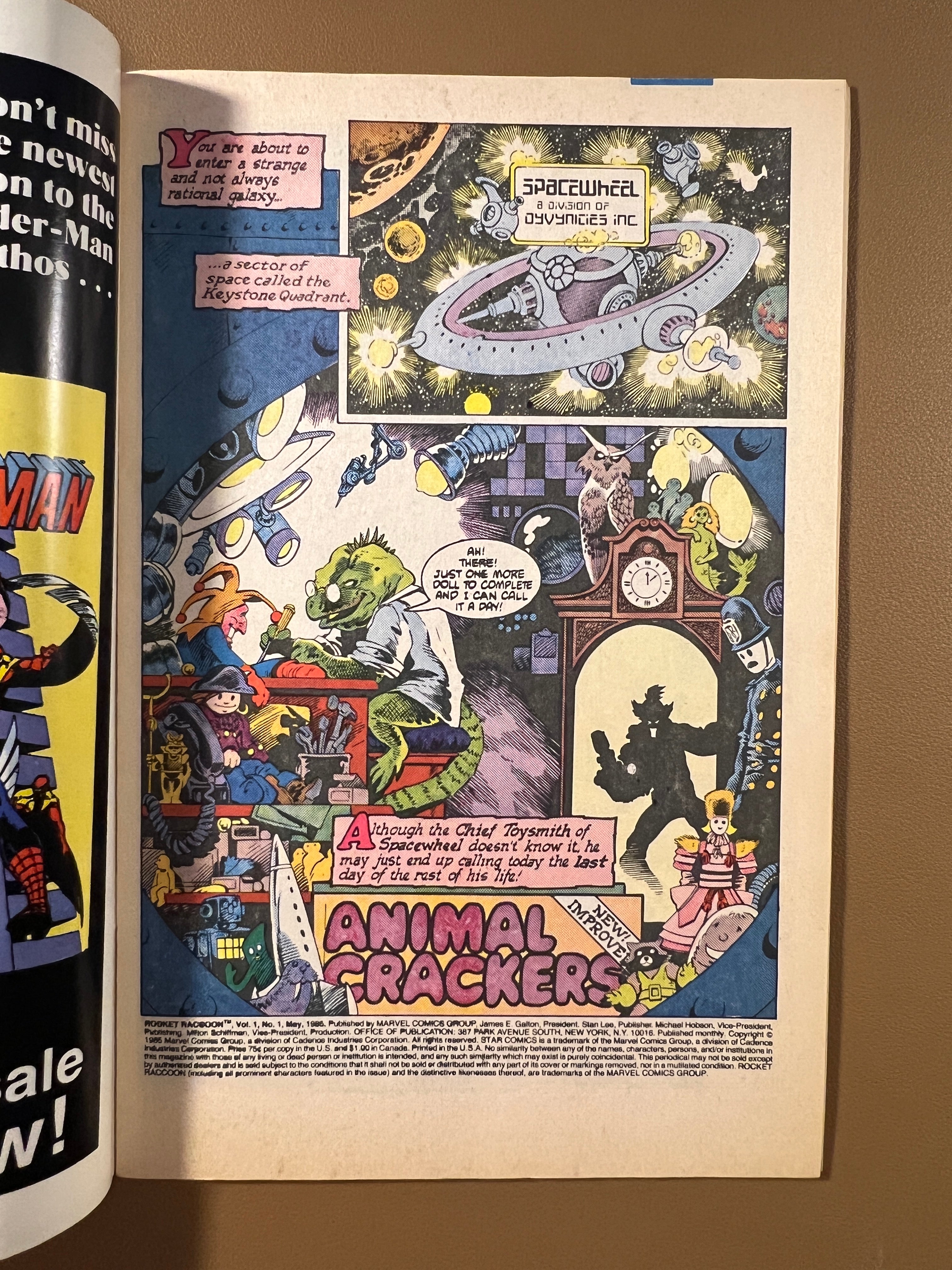 ROCKET RACCOON #1 (1985) – 1ST SOLO SERIES