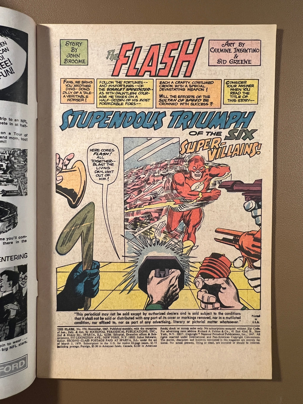 THE FLASH #174 (1967)