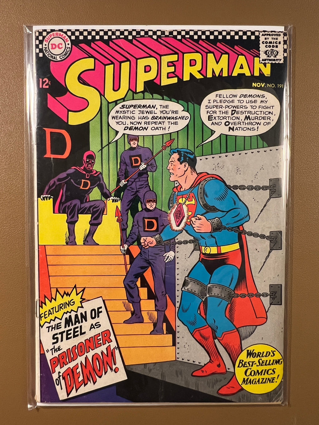 SUPERMAN #191 (1966)