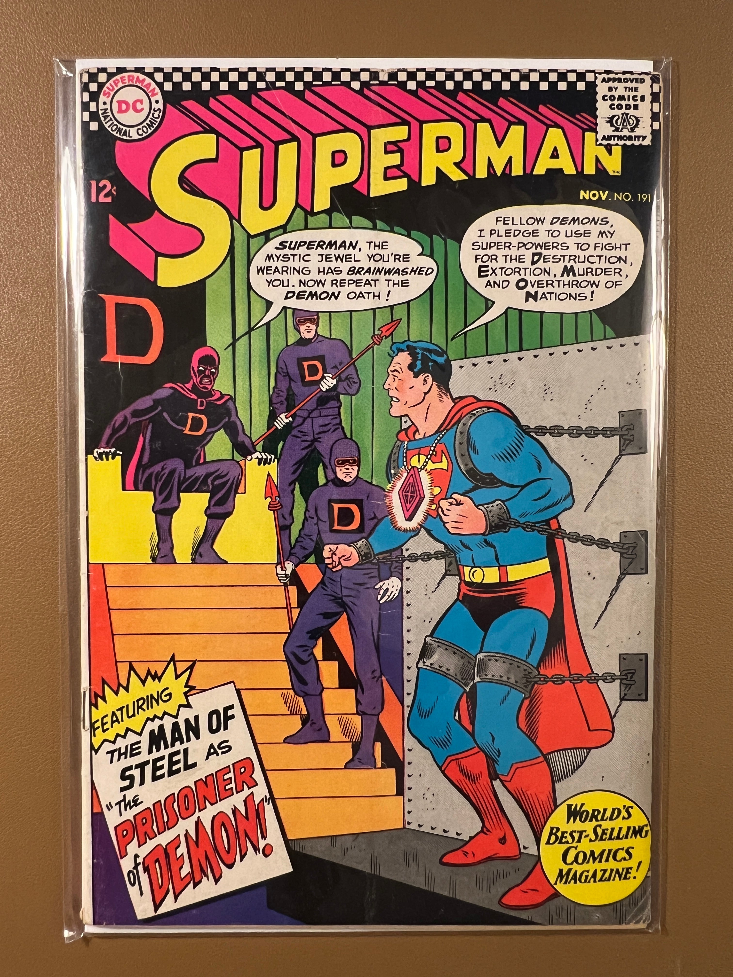 SUPERMAN #191 (1966)