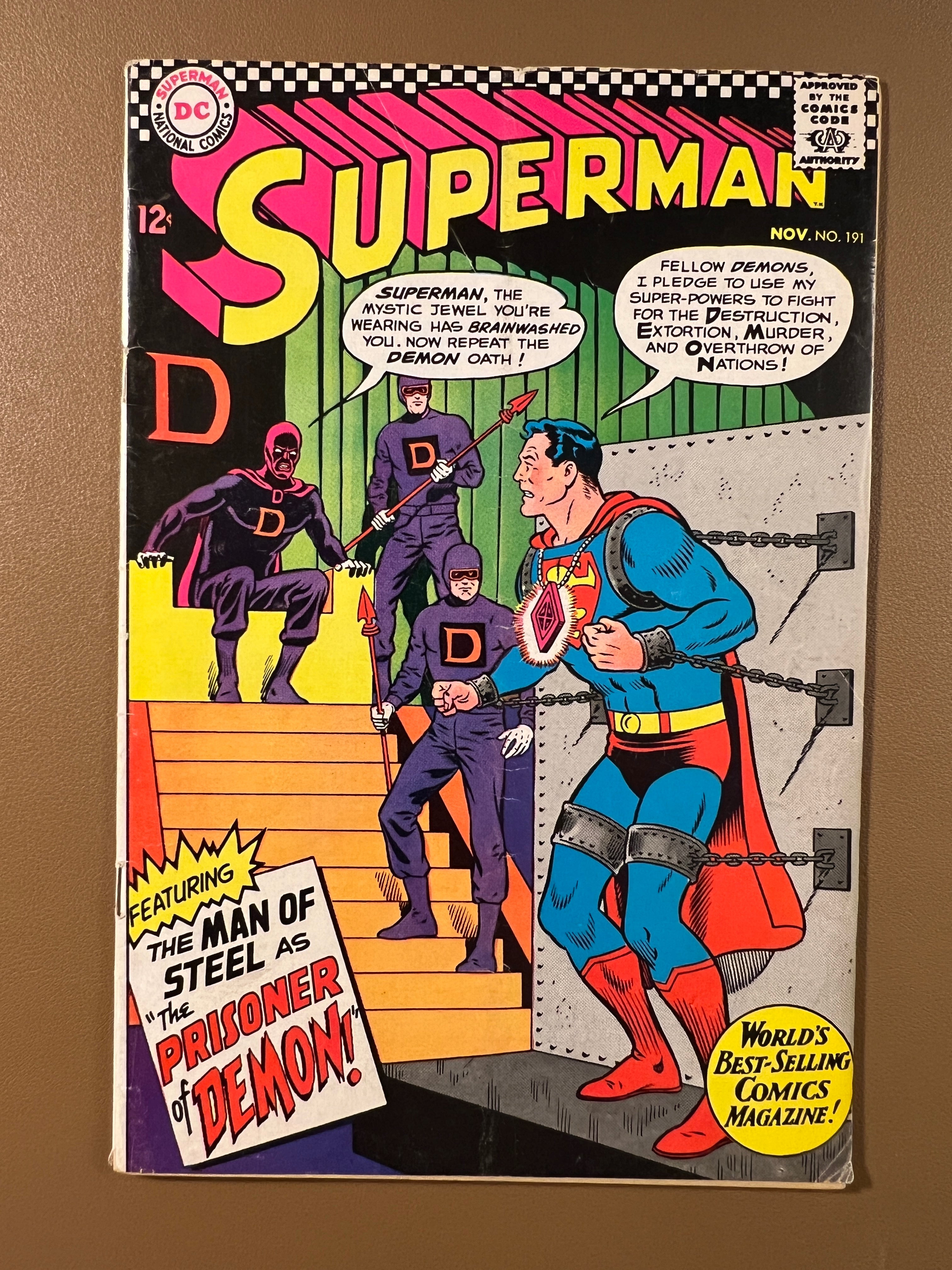 SUPERMAN #191 (1966)