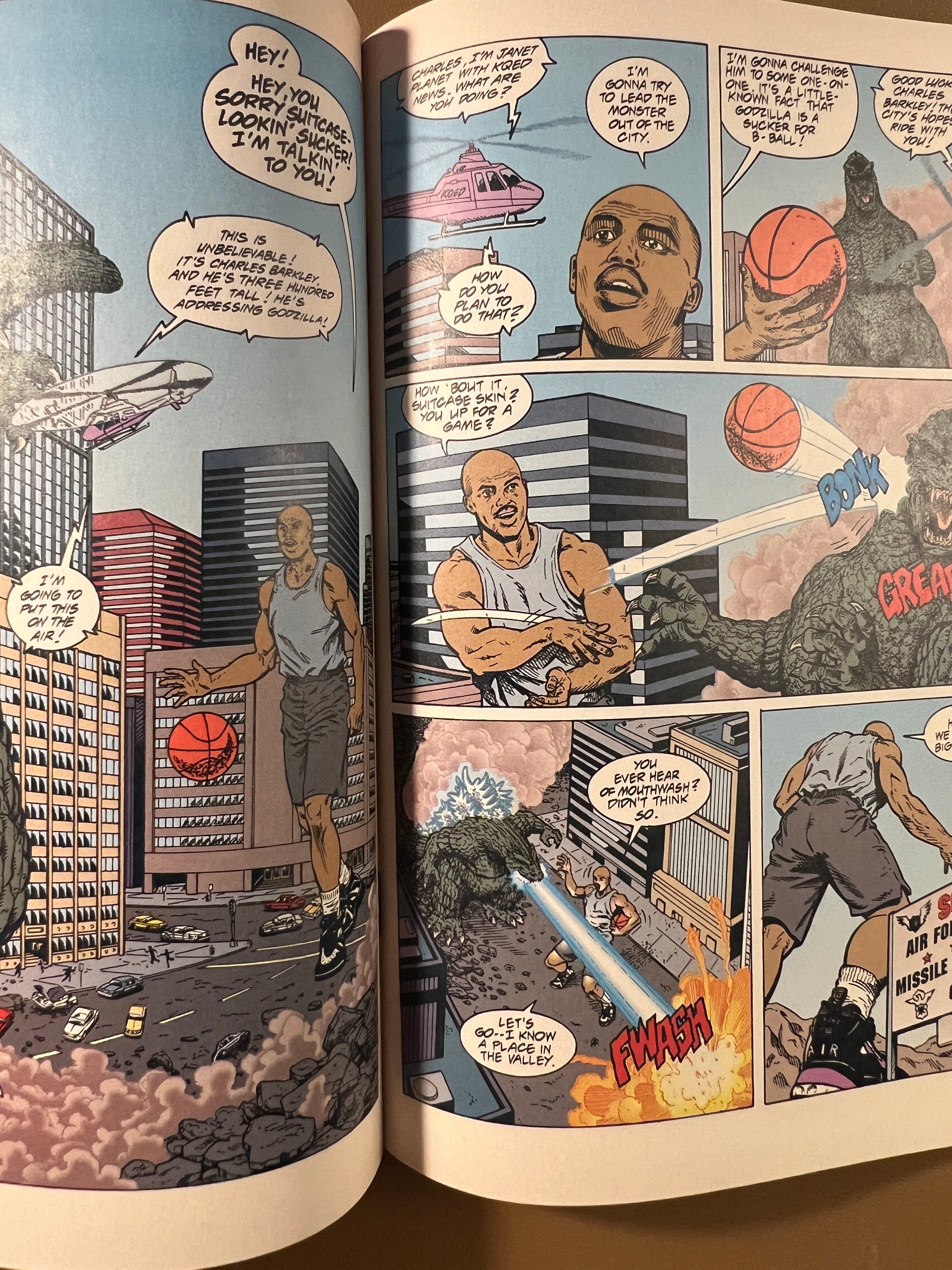 GODZILLA VS. BARKLEY (1993)