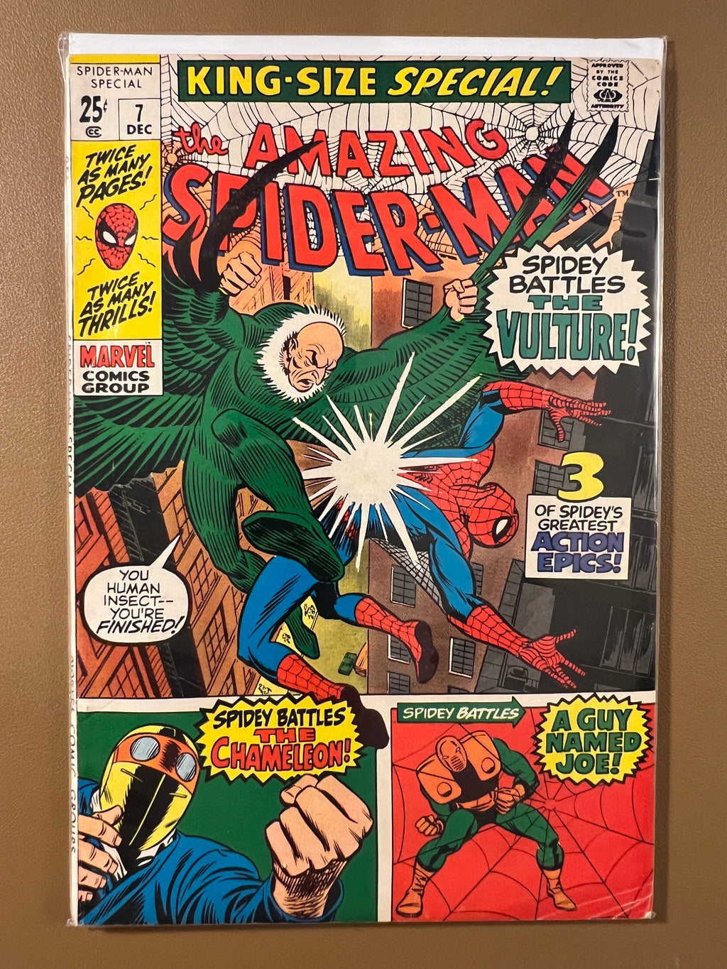 THE AMAZING SPIDER-MAN KING-SIZE SPECIAL #7 (1969)