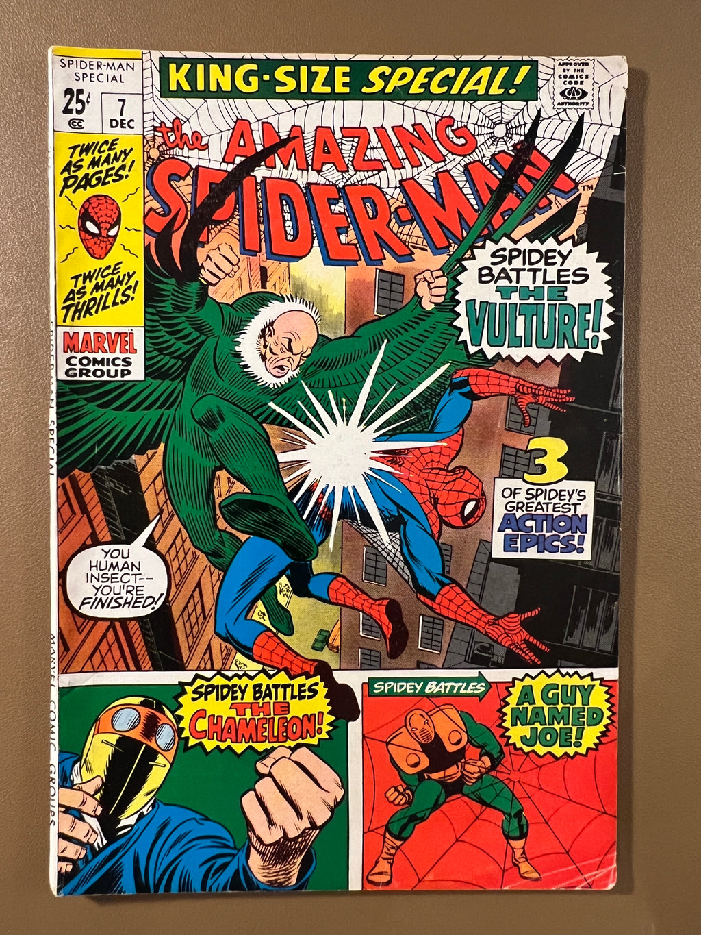 THE AMAZING SPIDER-MAN KING-SIZE SPECIAL #7 (1969)