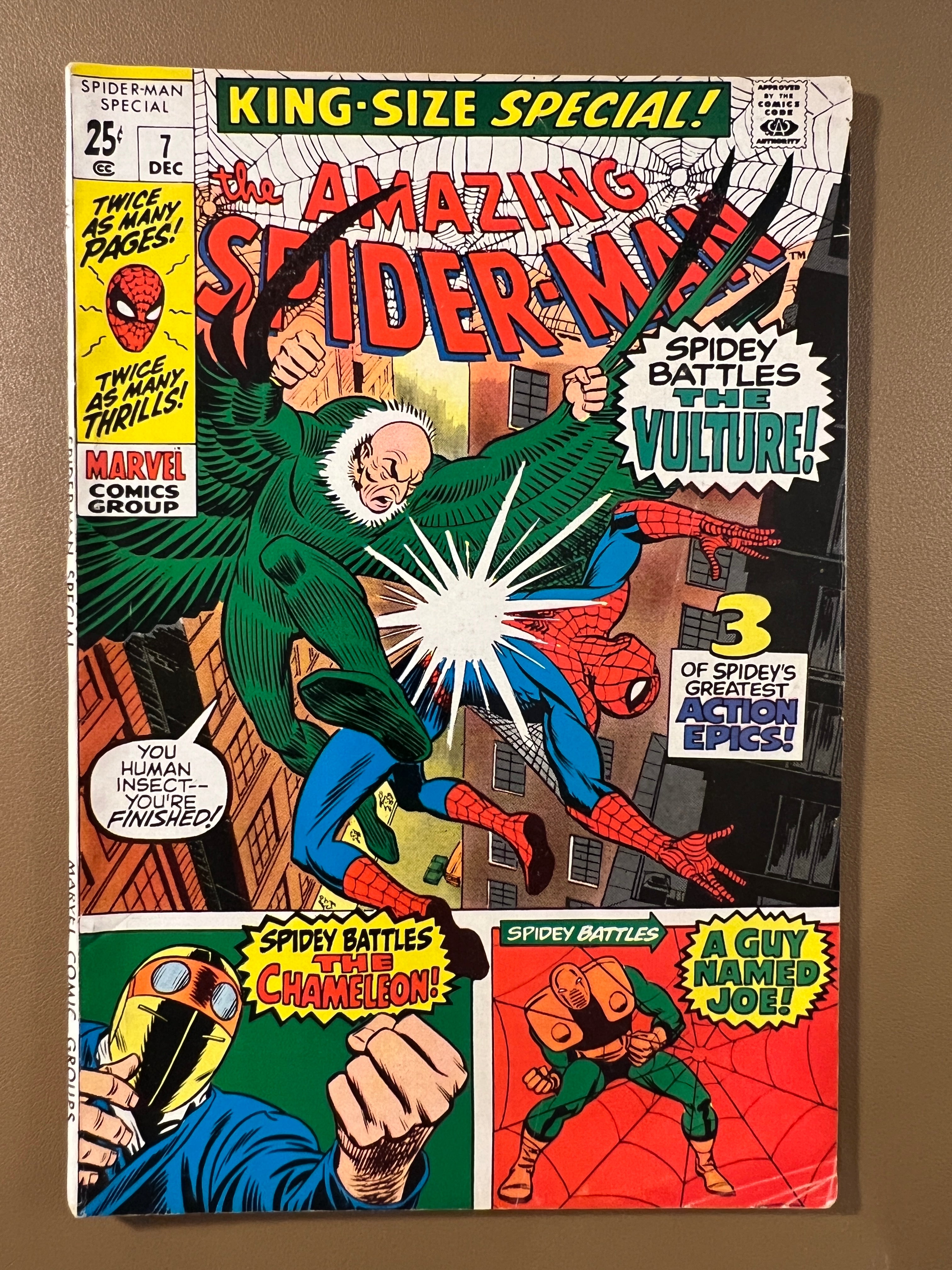 THE AMAZING SPIDER-MAN KING-SIZE SPECIAL #7 (1969)