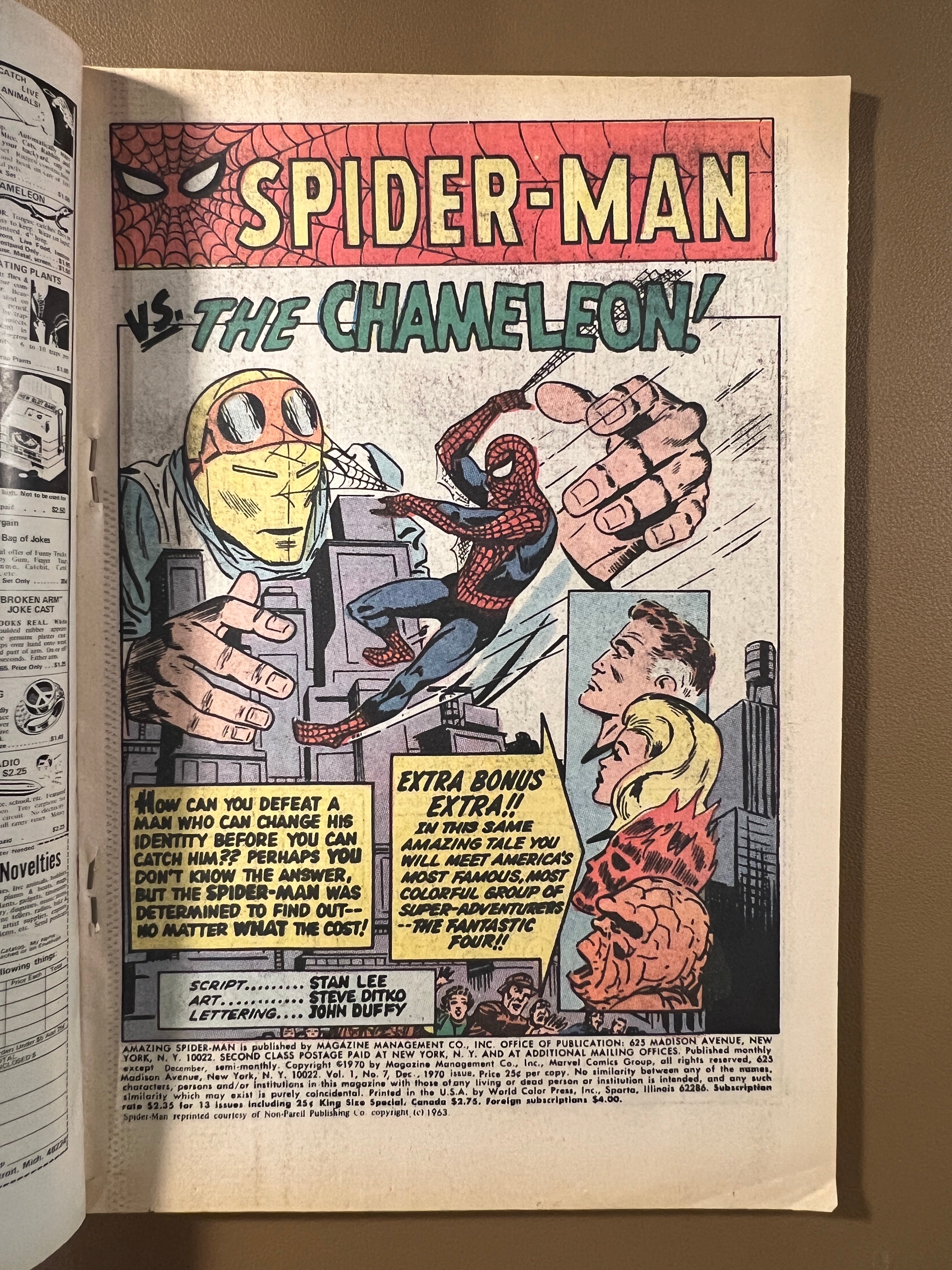 THE AMAZING SPIDER-MAN KING-SIZE SPECIAL #7 (1969)
